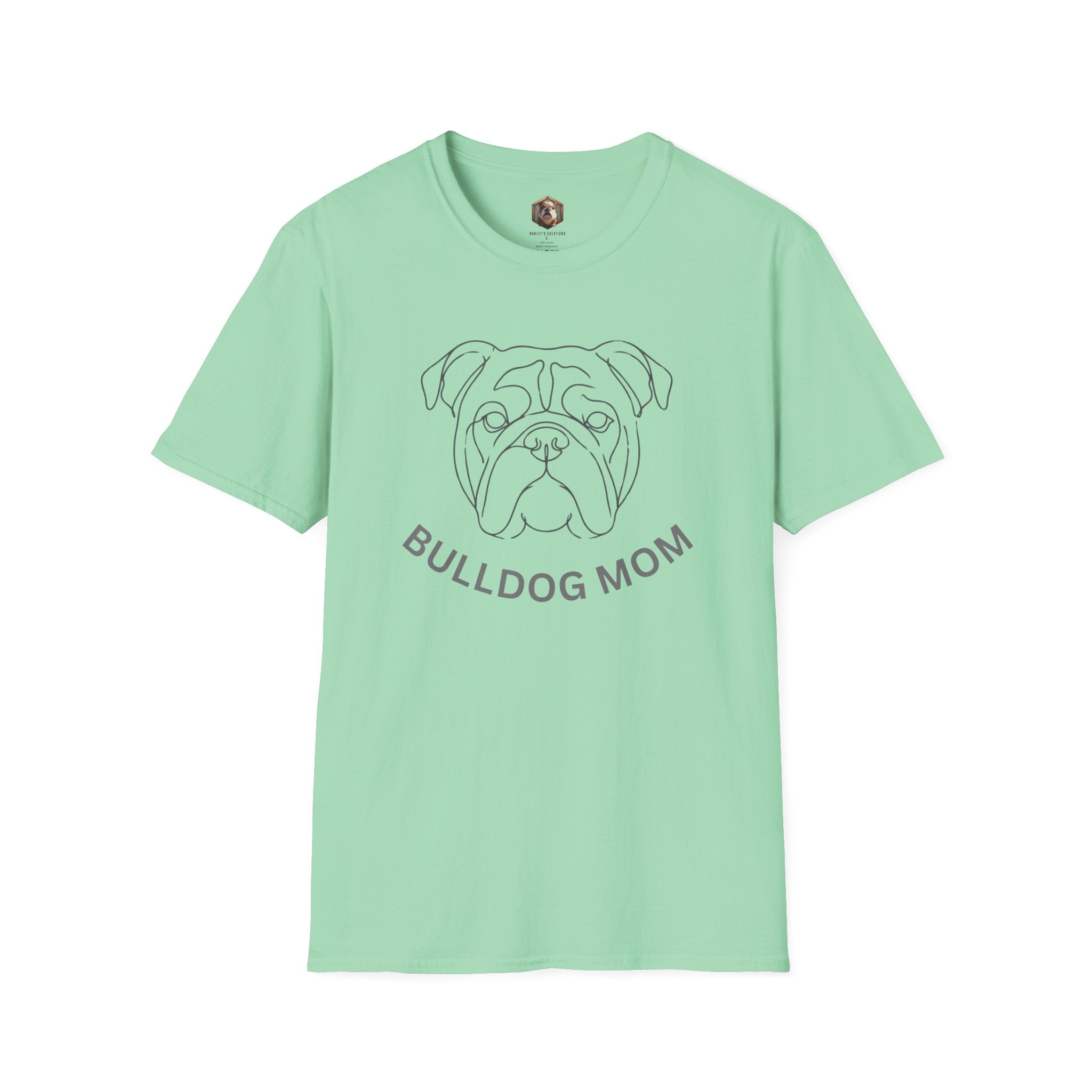 Bulldog Mom T-Shirt