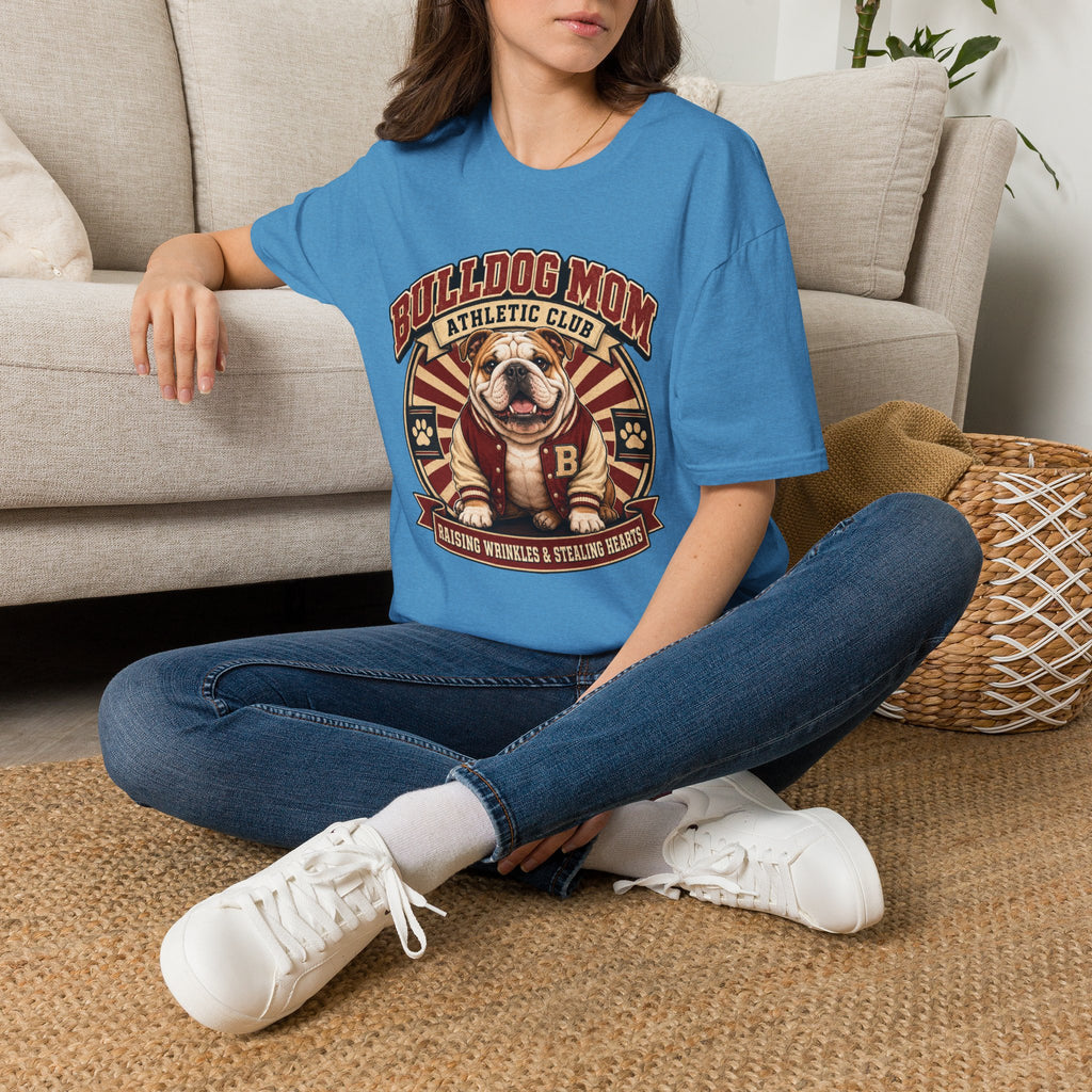 Bulldog Mom Athletic T-Shirt