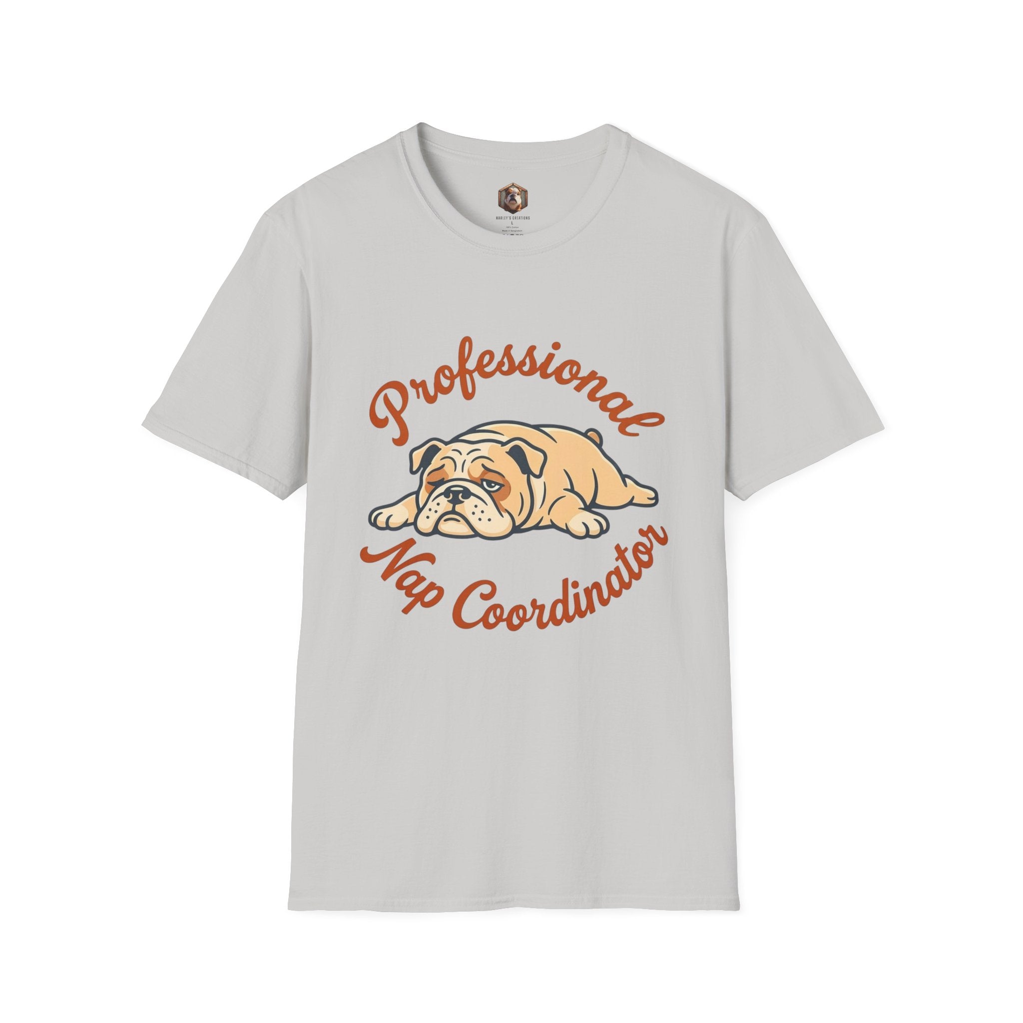 Professional Nap Coordinator Bulldog T-Shirt