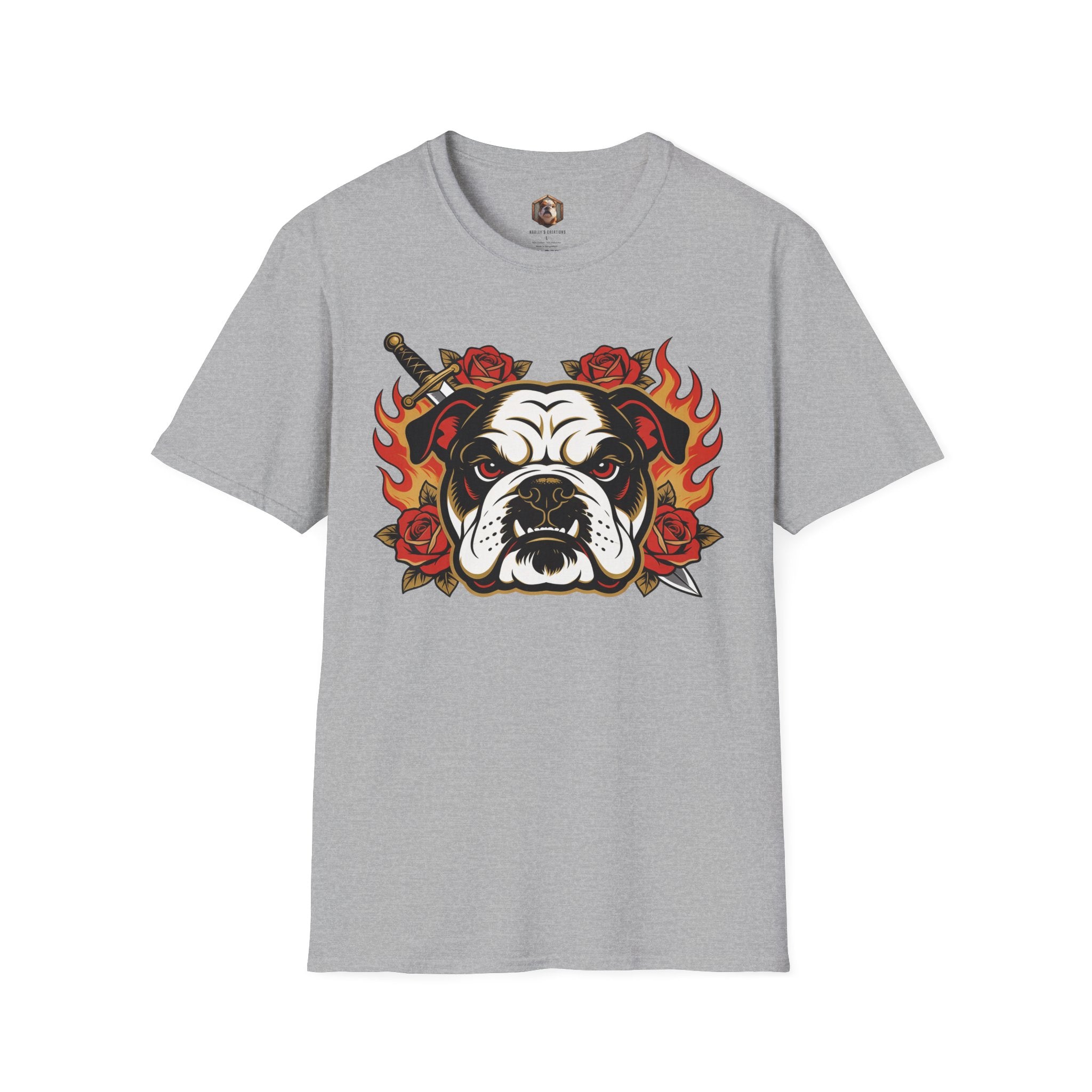 Bulldog Flame T-Shirt
