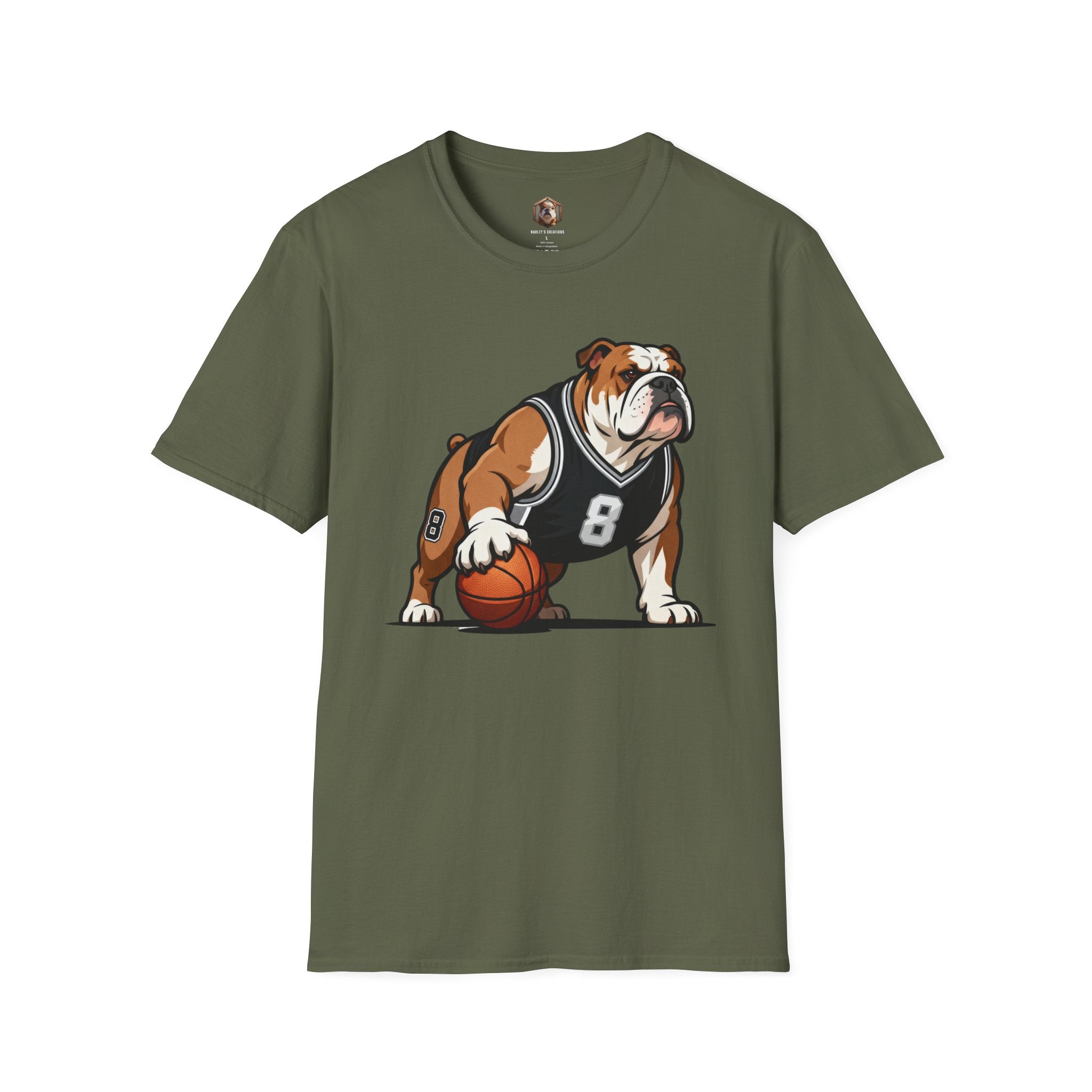 Bulldog Basketball T-Shirt