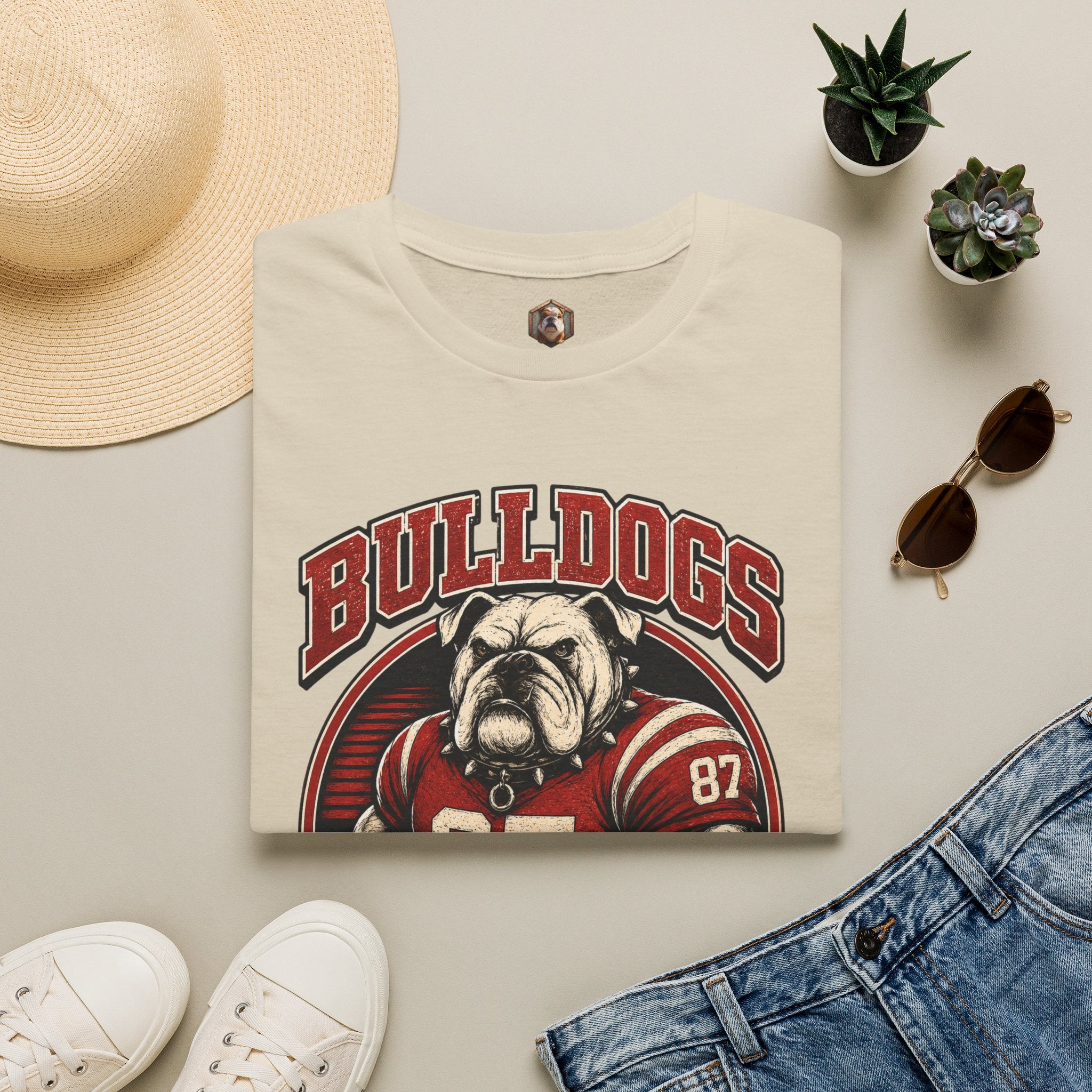 Bulldogs Football T-Shirt