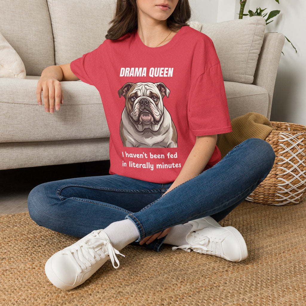 Drama Queen Bulldog T-Shirt