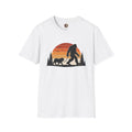 Bigfoot Walking Dog T-Shirt