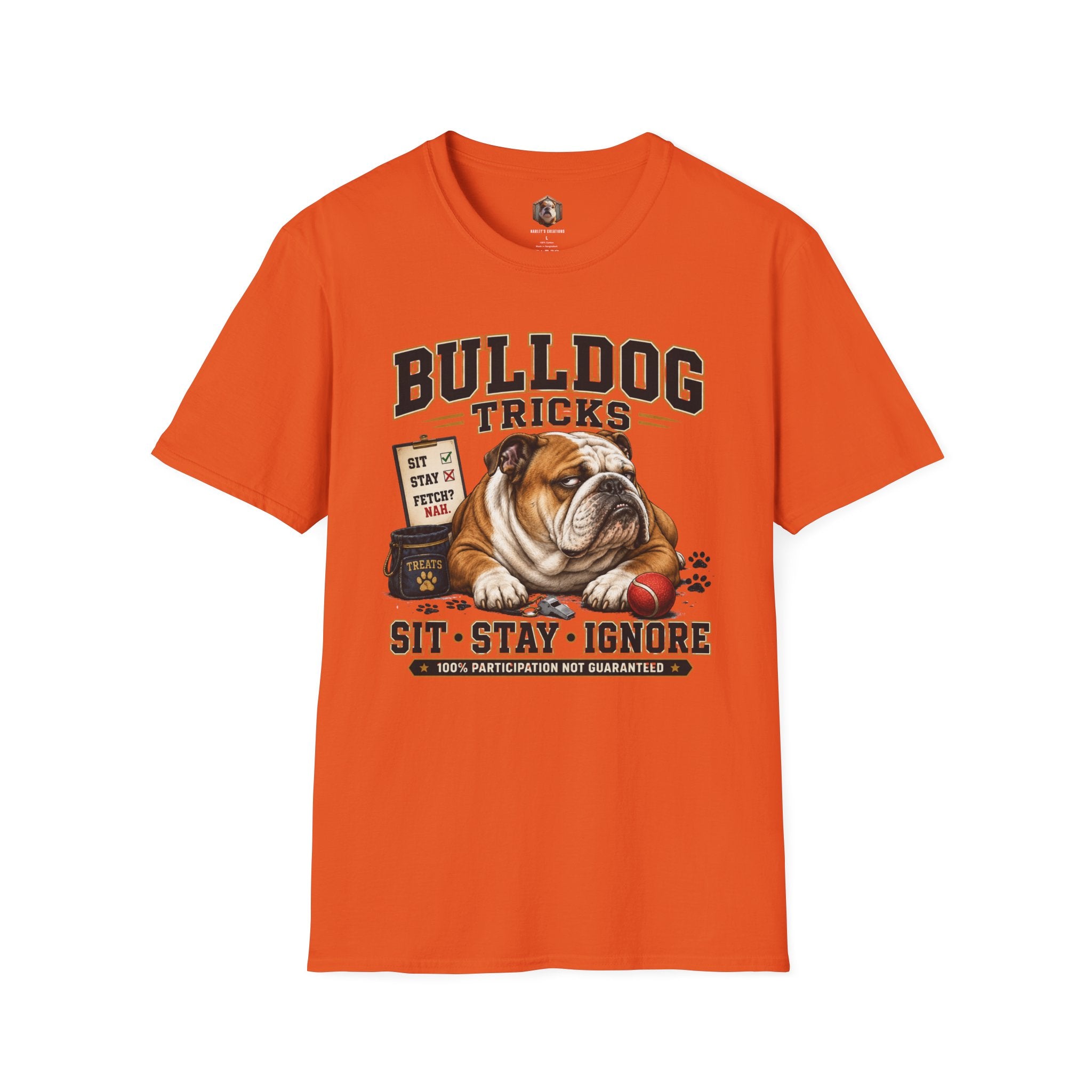 Bulldog Tricks T-Shirt
