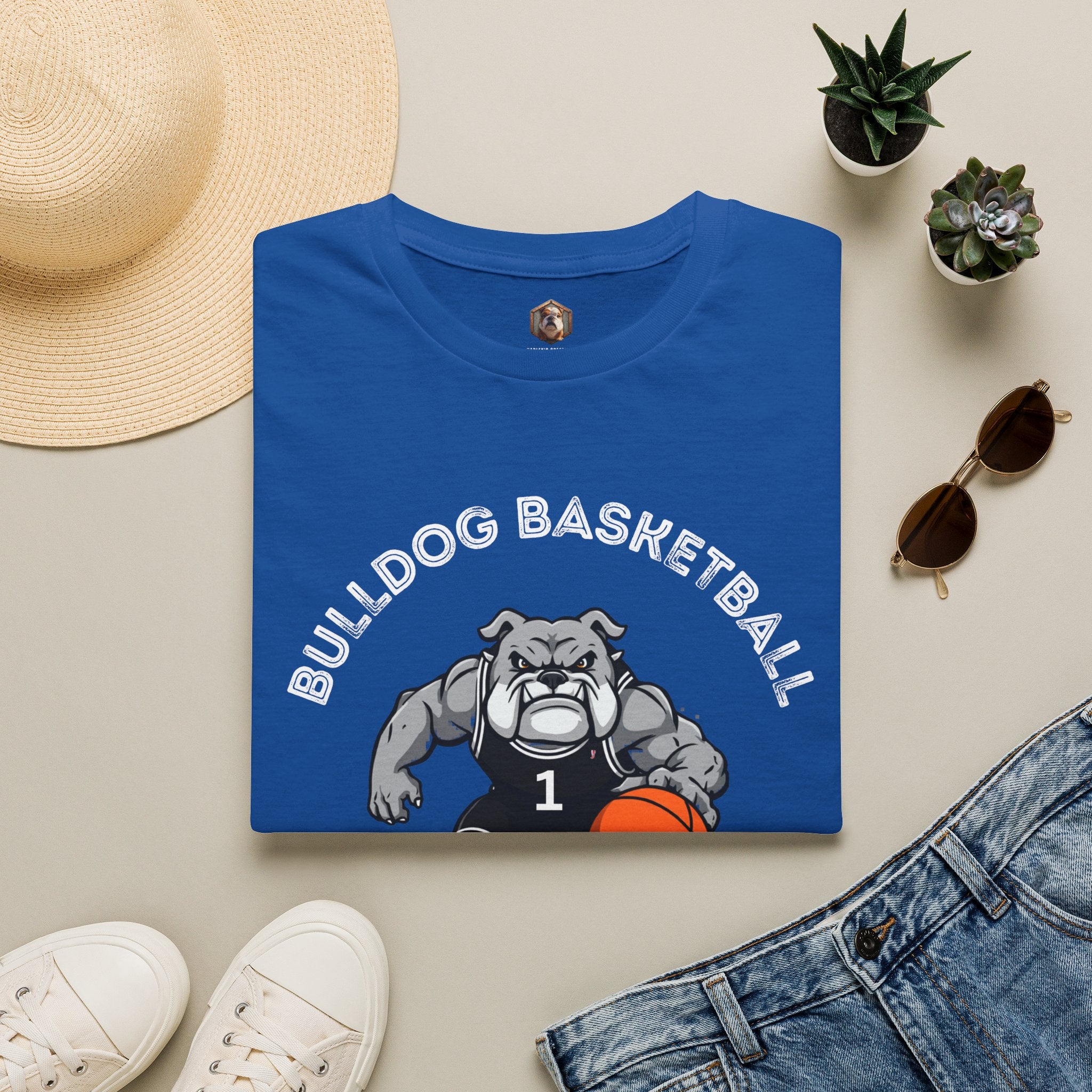 Bulldog Basketball T-Shirt
