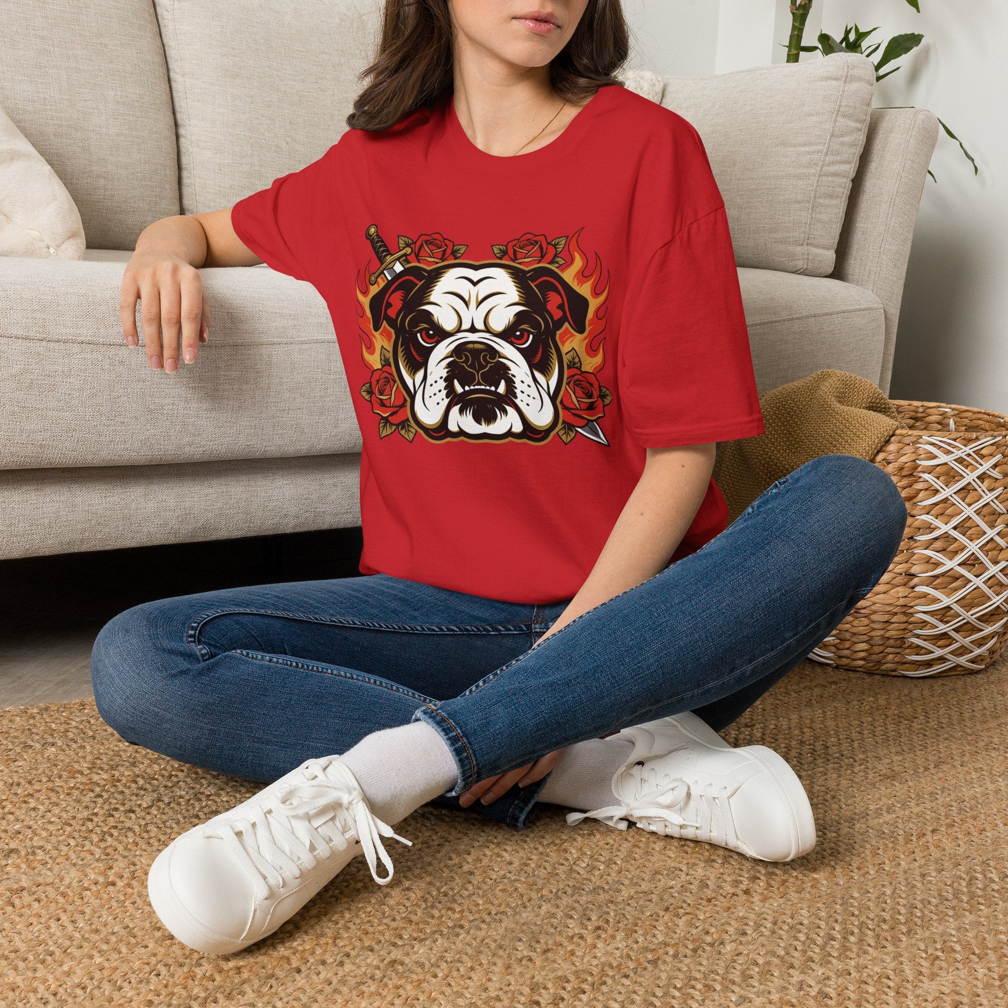 Bulldog Flame T-Shirt