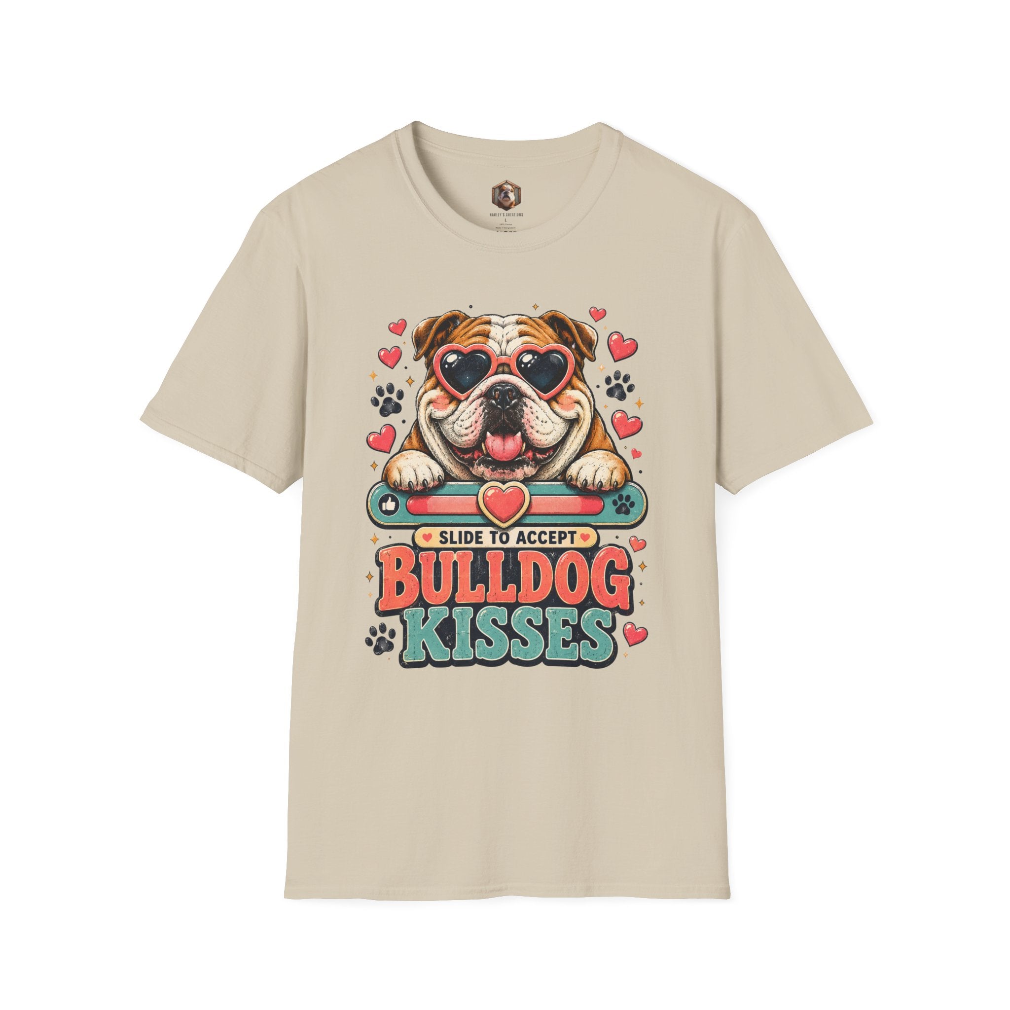 Bulldog Kisses T-shirt