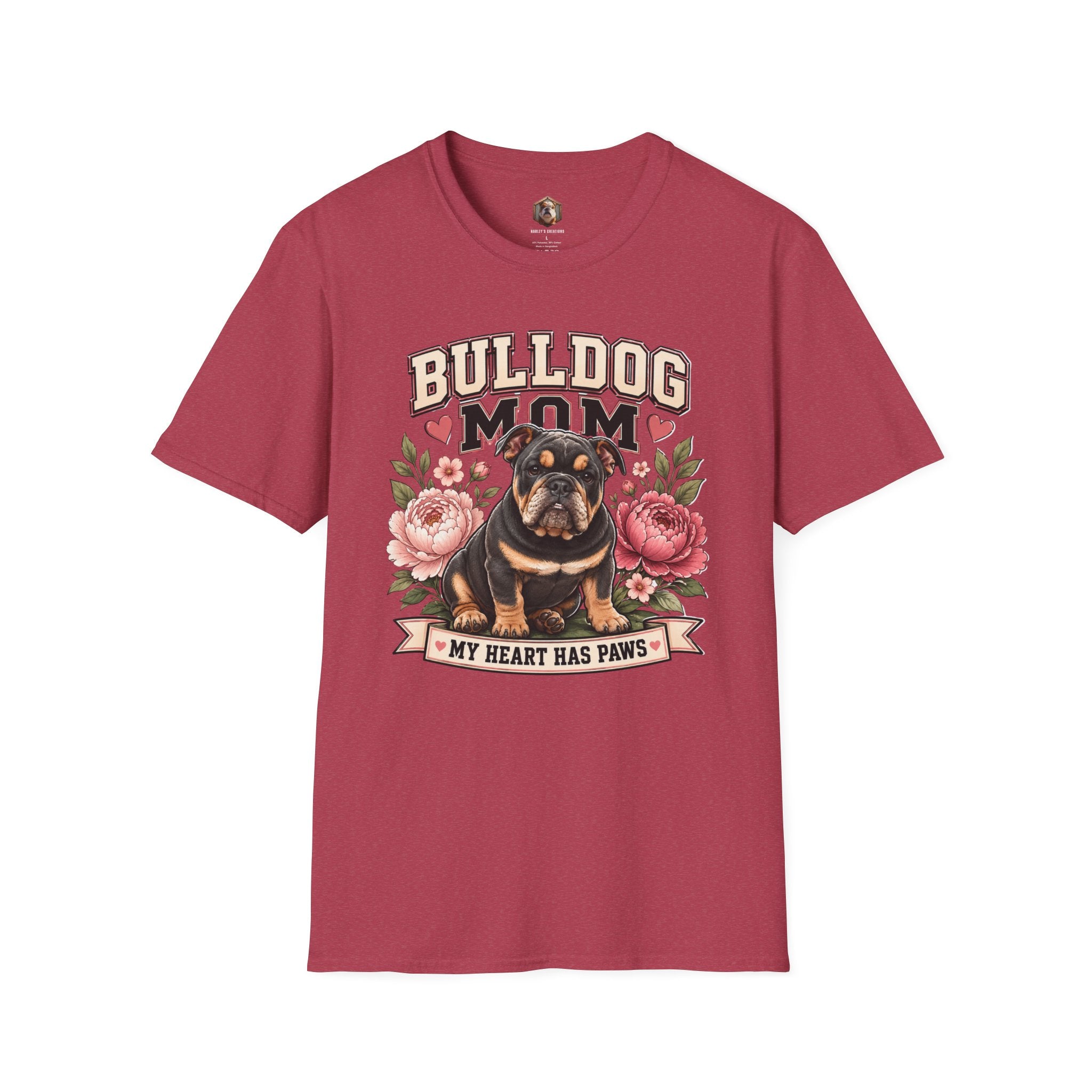 Bulldog Mom T-Shirt