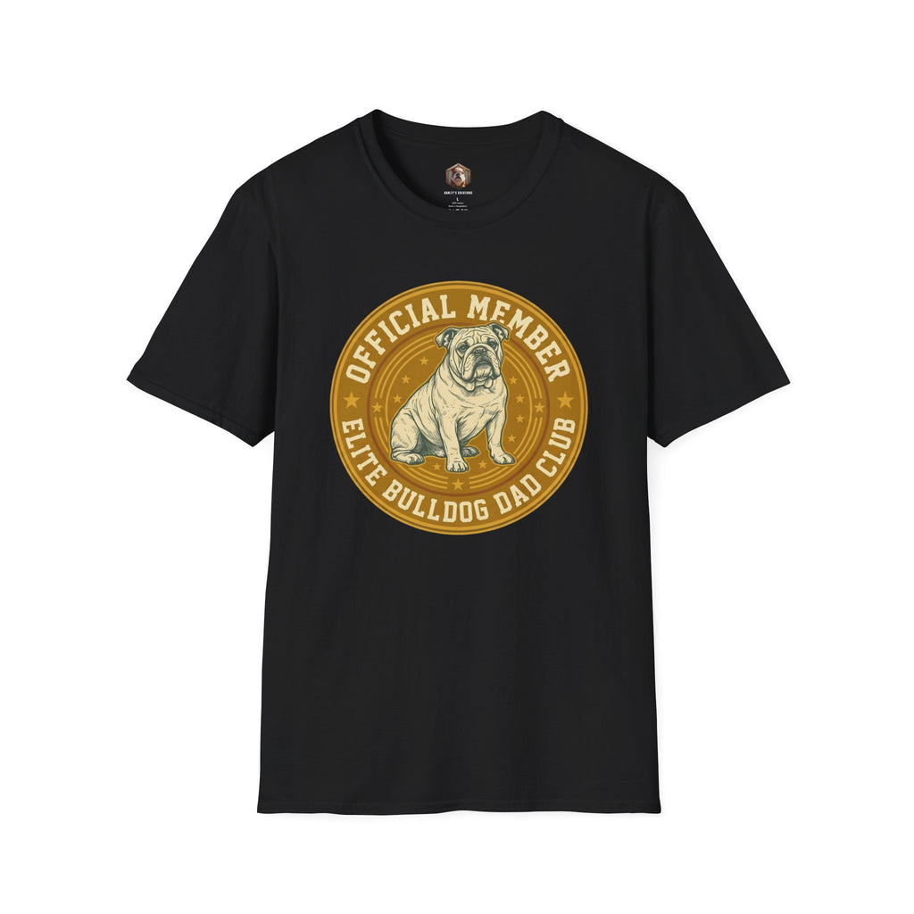 Bulldog Dad Club T-Shirt