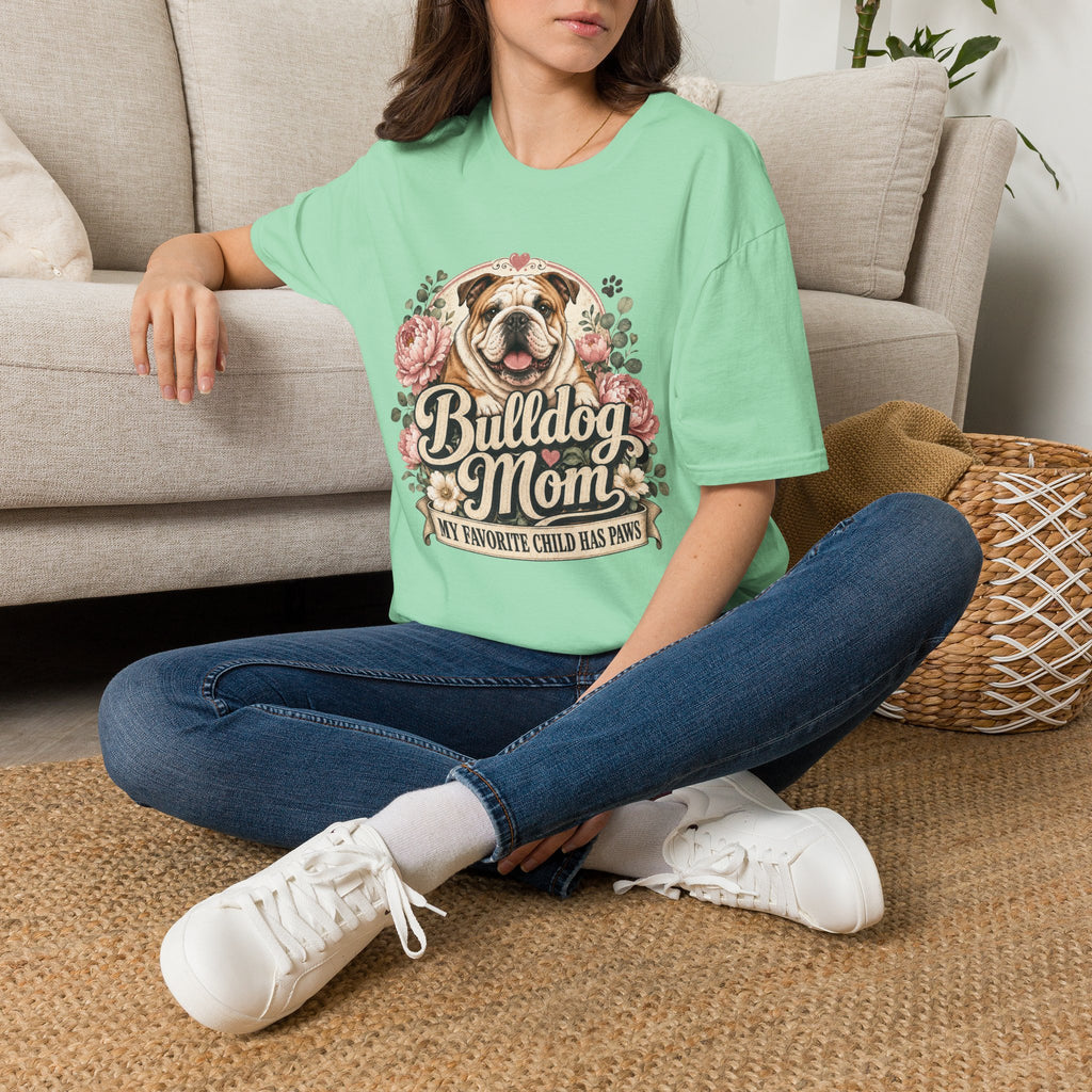 Bulldog Mom T-Shirt