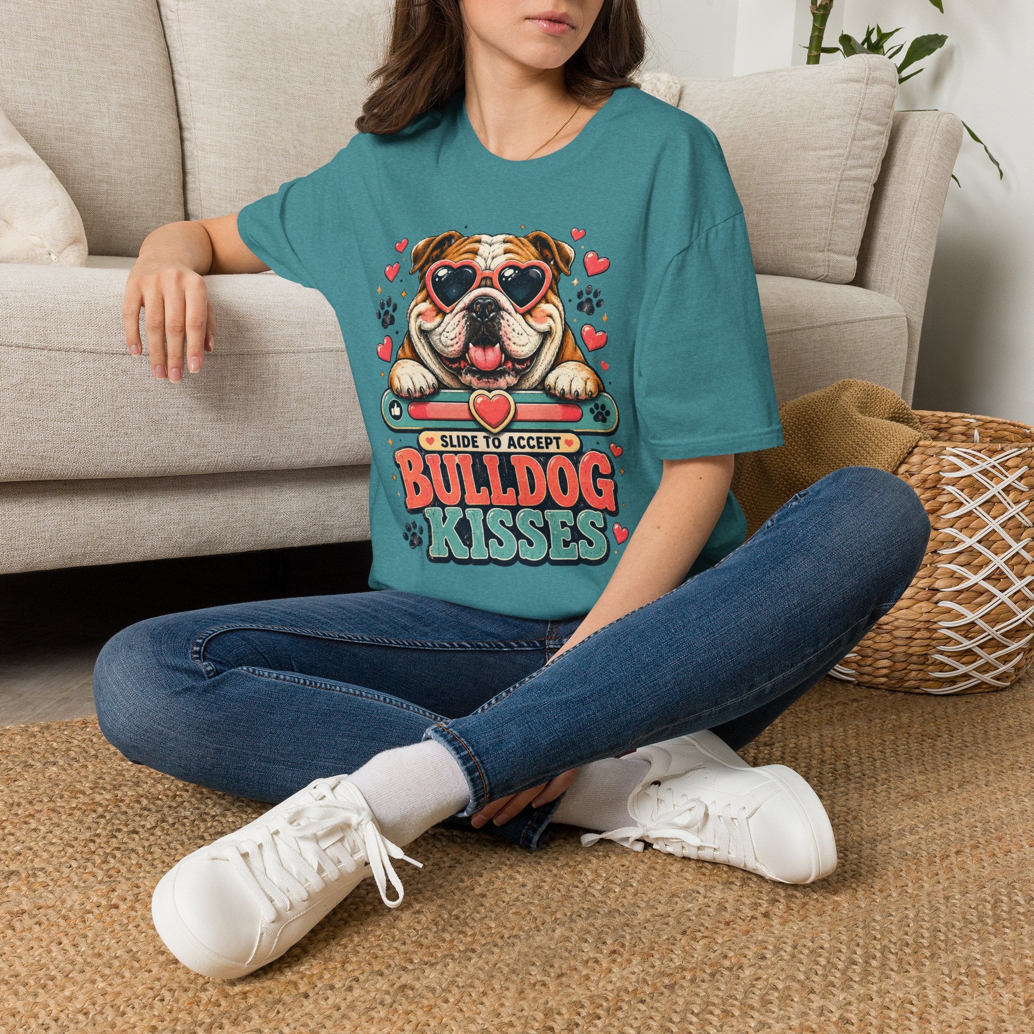 Bulldog Kisses T-shirt