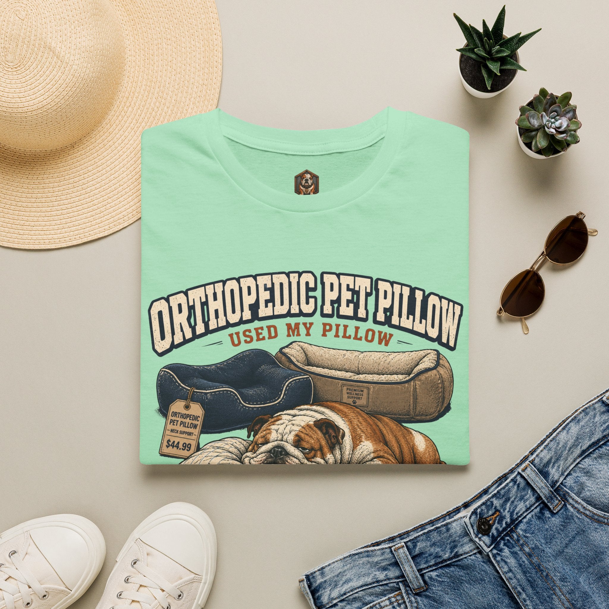 Orthopedic Pet Pillow T-Shirt