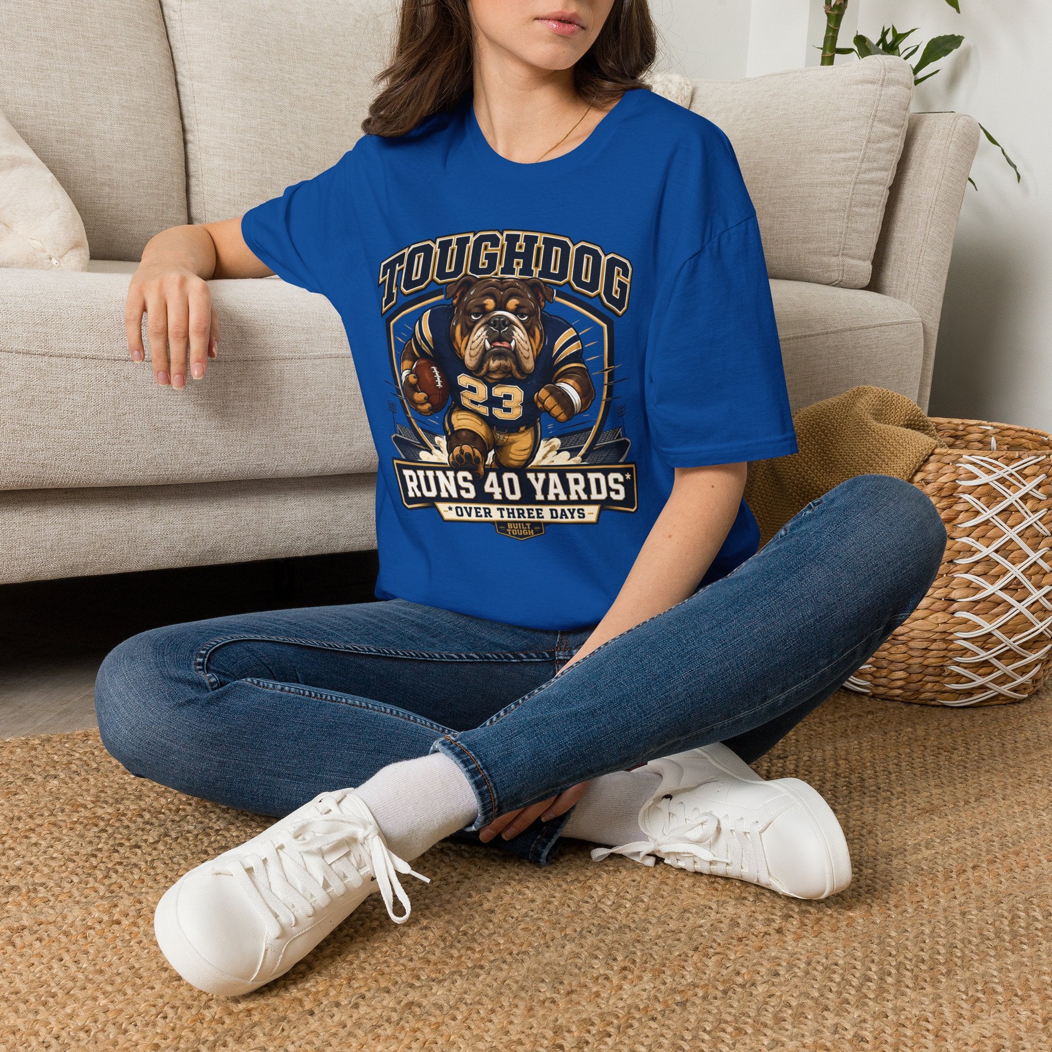 Bulldog Football T-Shirt