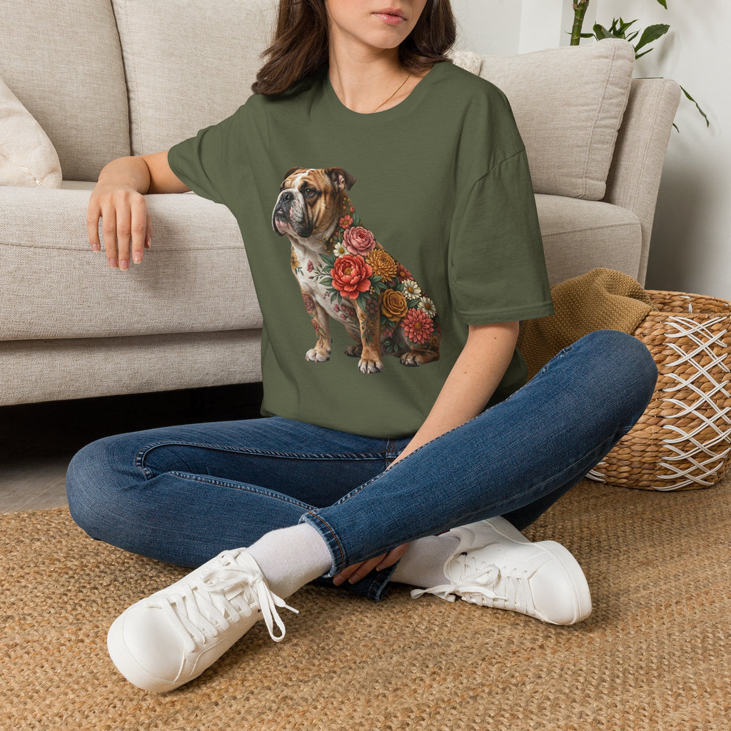 flower dog T-Shirt