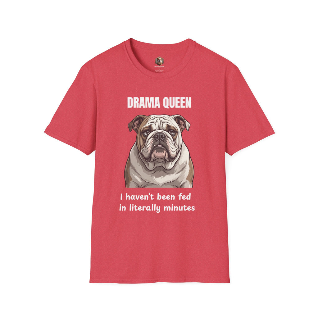 Drama Queen Bulldog T-Shirt