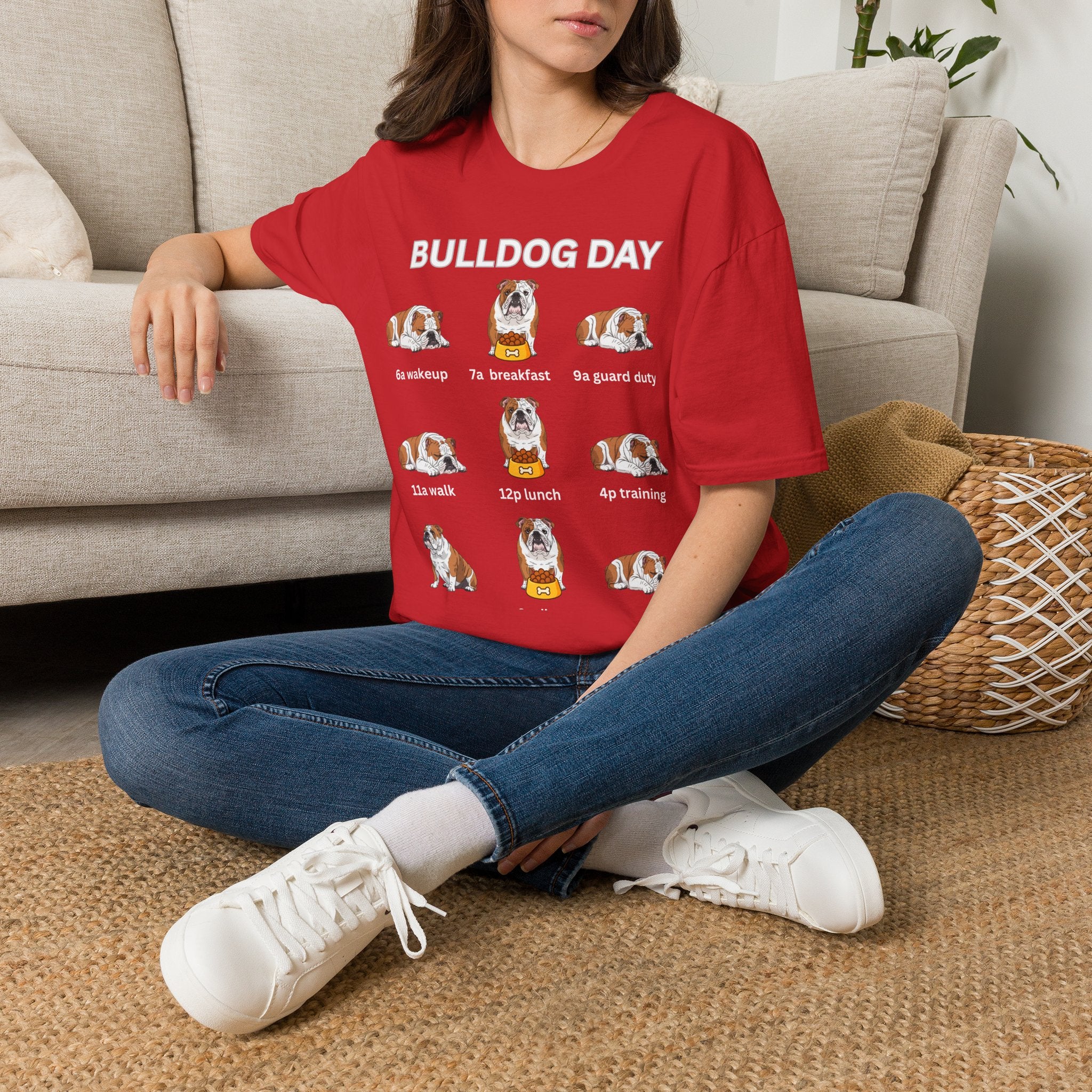 Bulldog Day Schedule T-Shirt