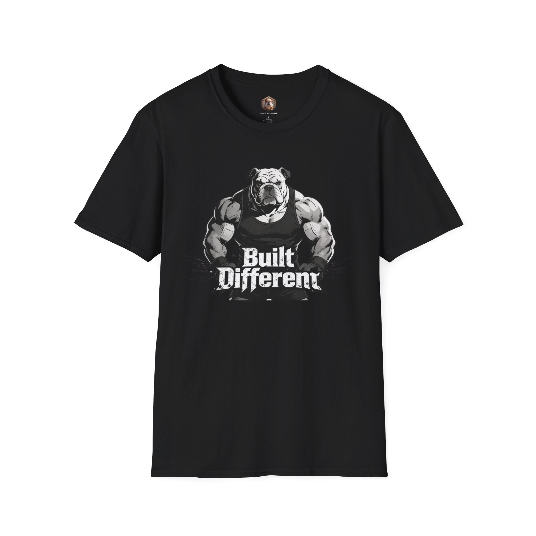 Built Different Bulldog T-Shirt