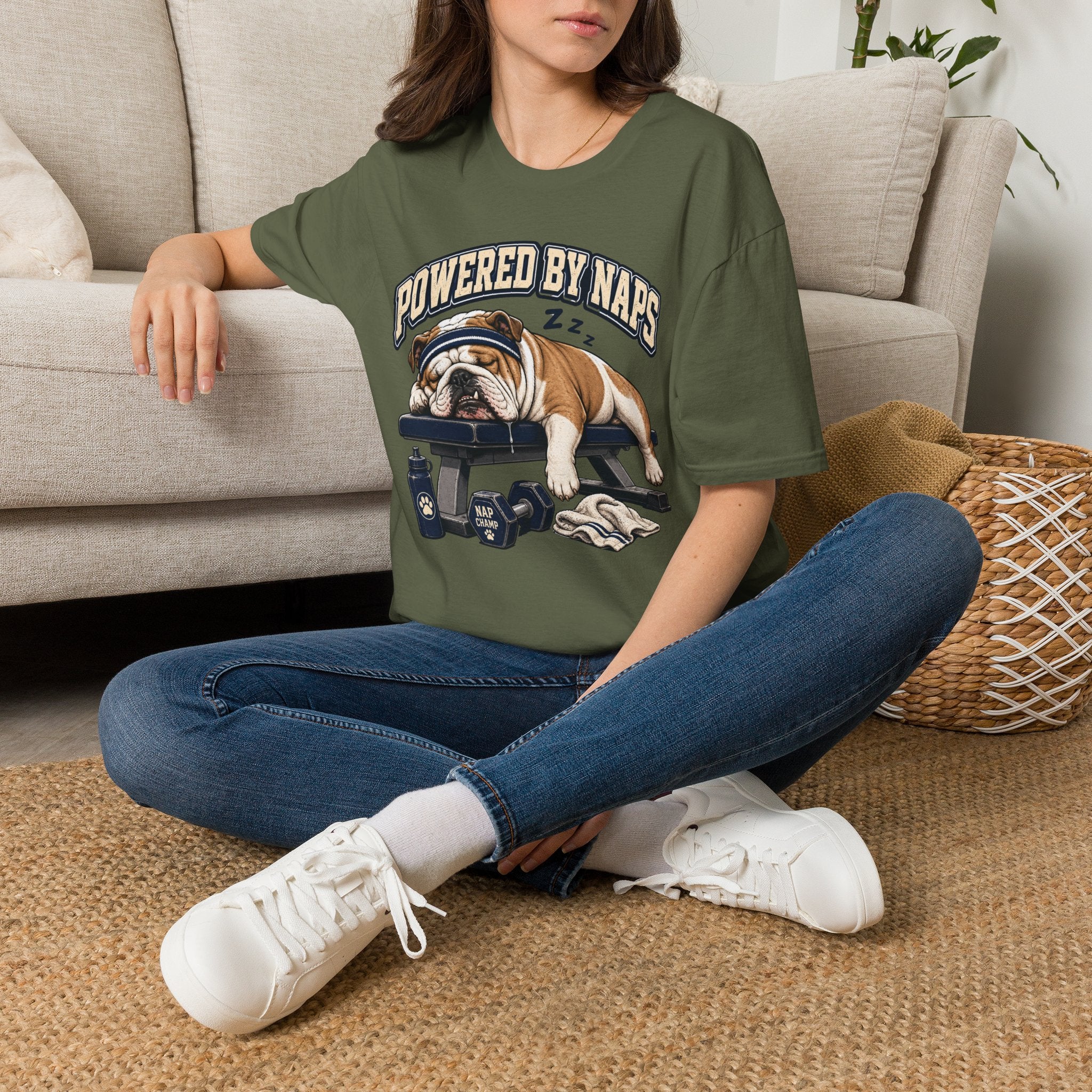 powered by naps T-Shirt
