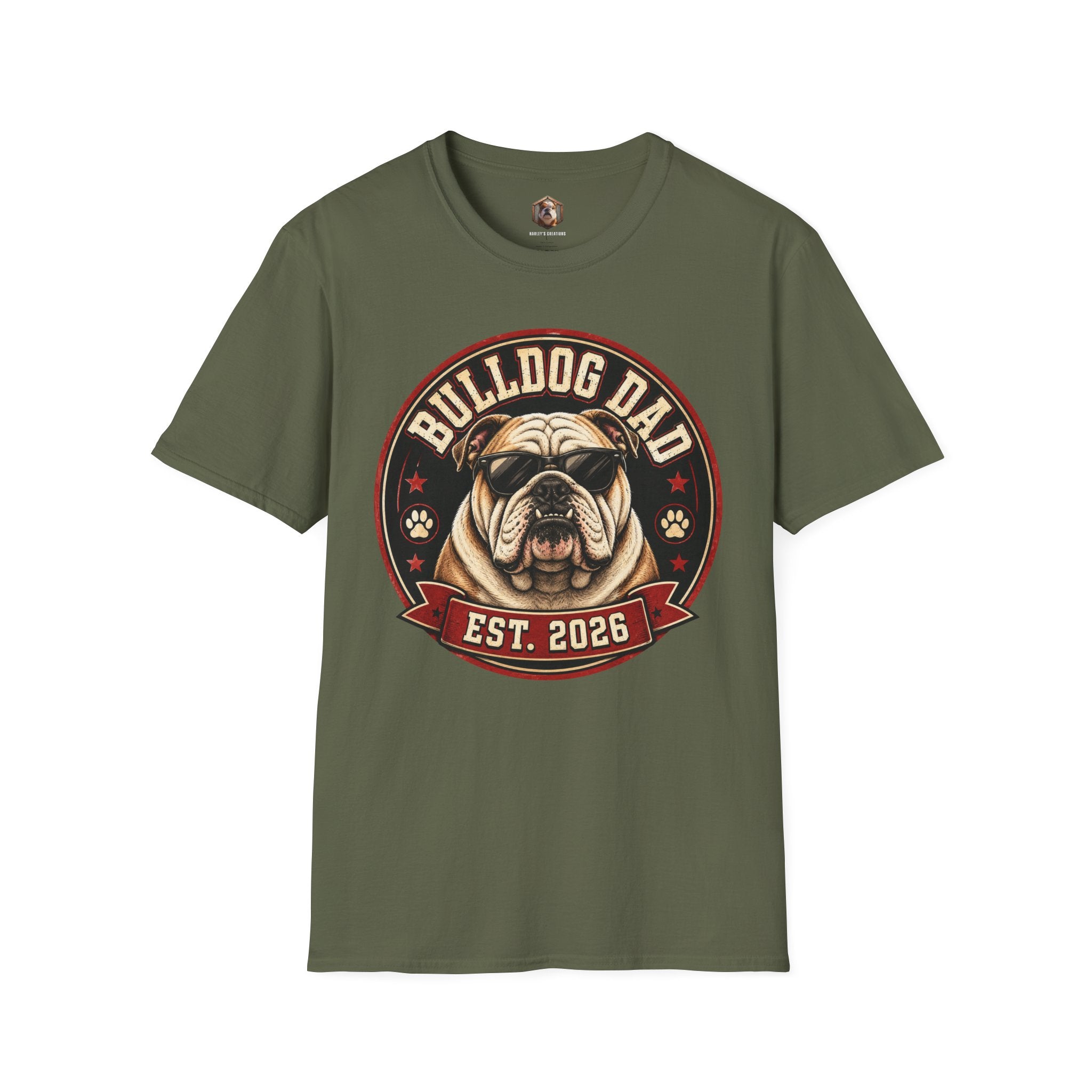 bulldog dad T-Shirt