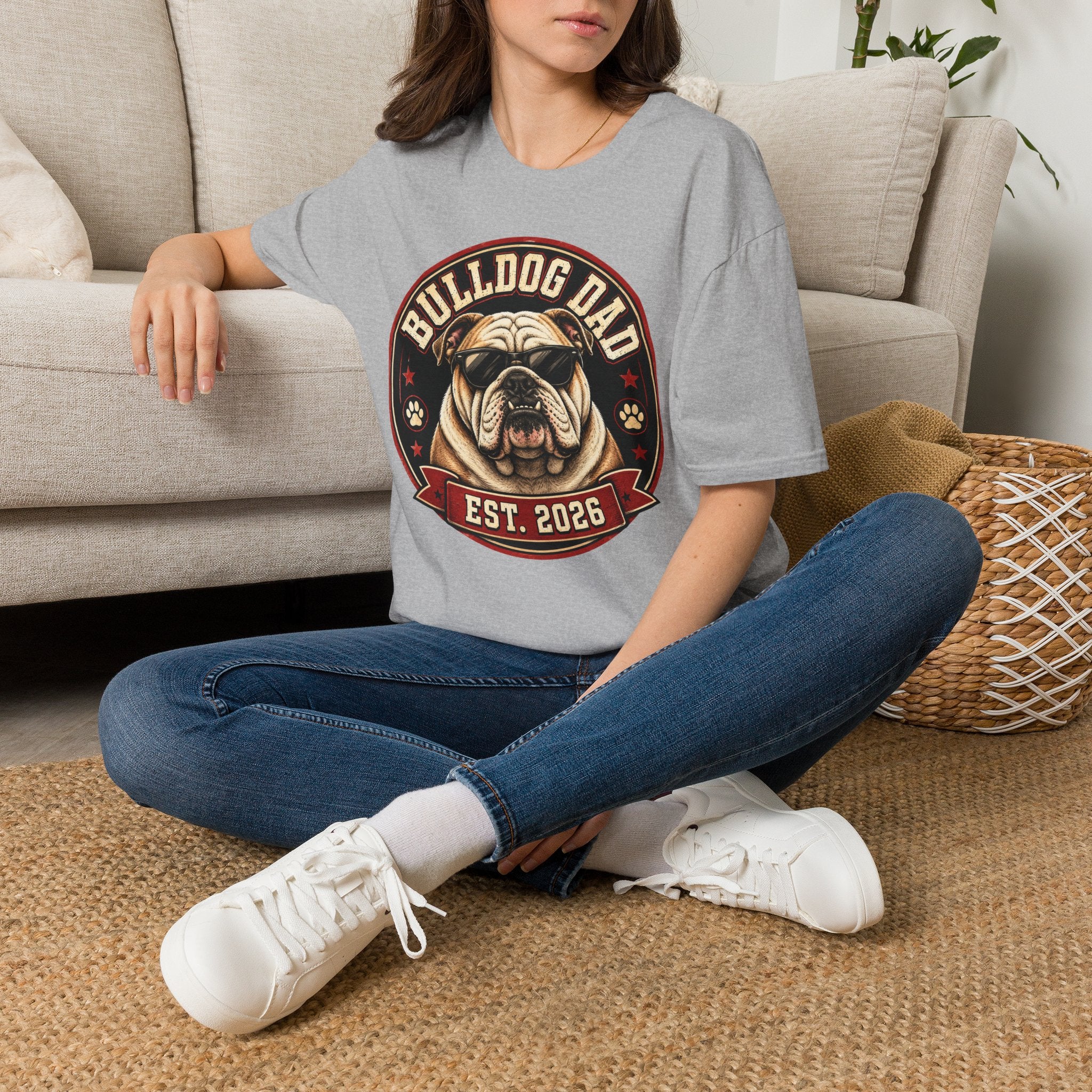 bulldog dad T-Shirt