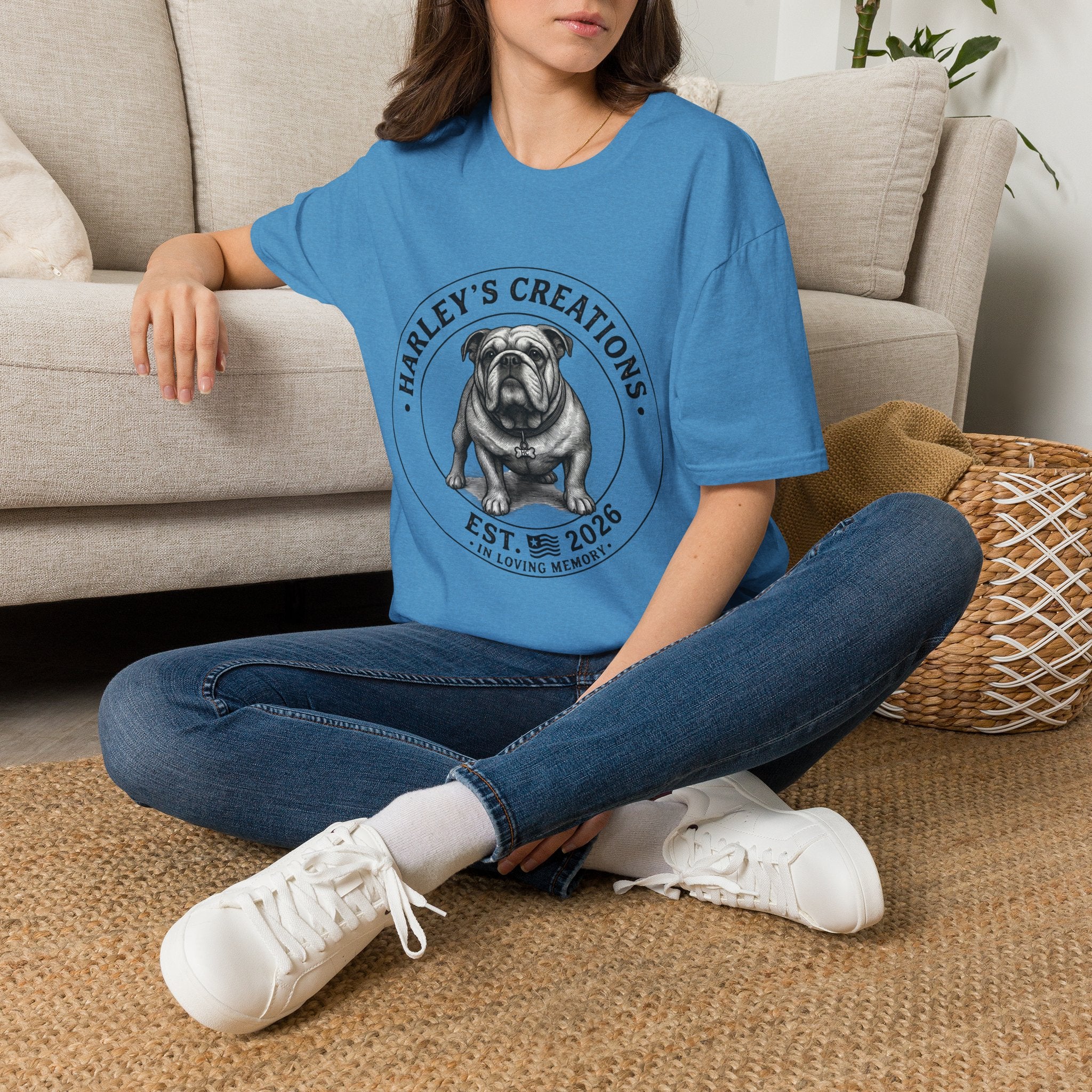 "Harley’s Creations" Bulldog T-Shirt