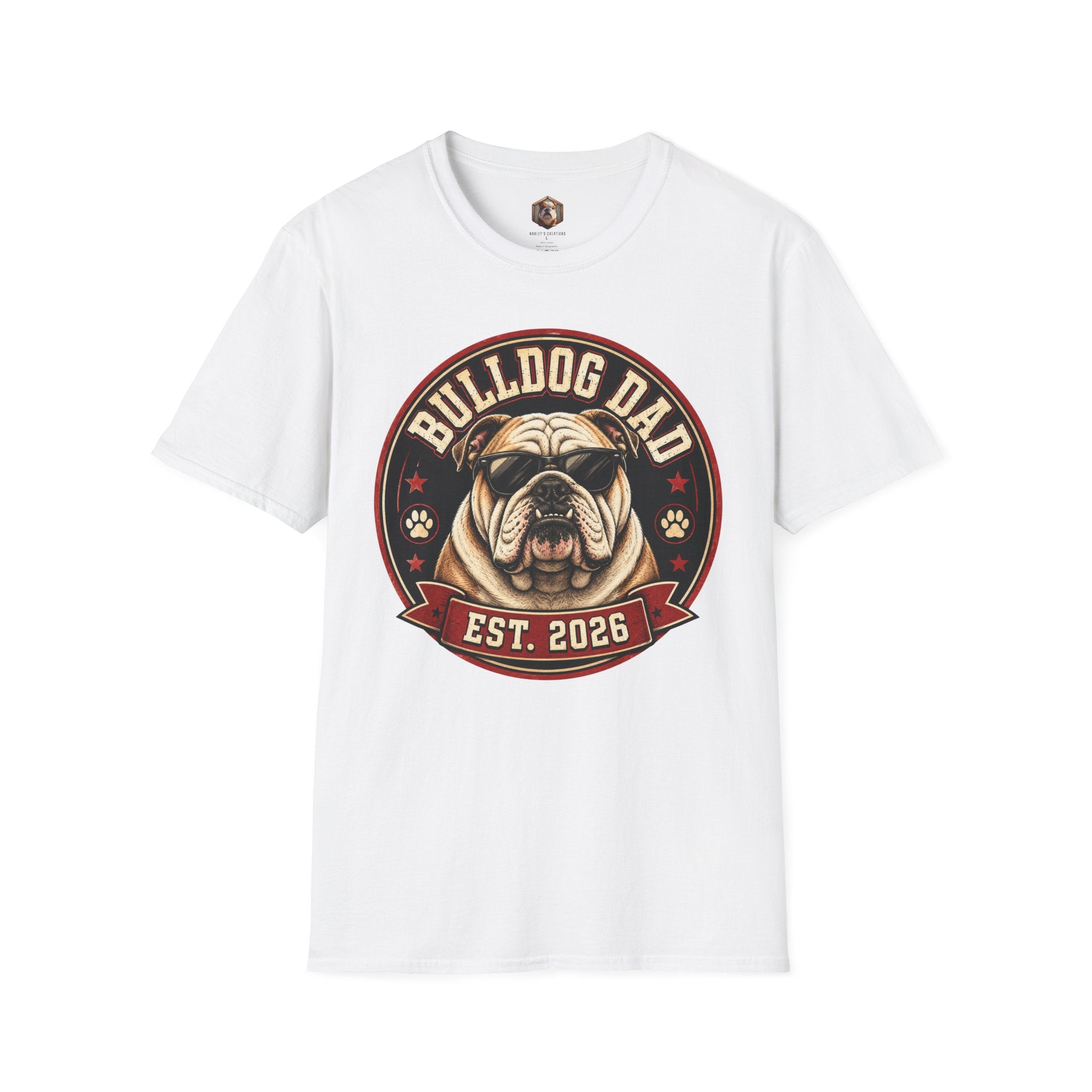 bulldog dad T-Shirt