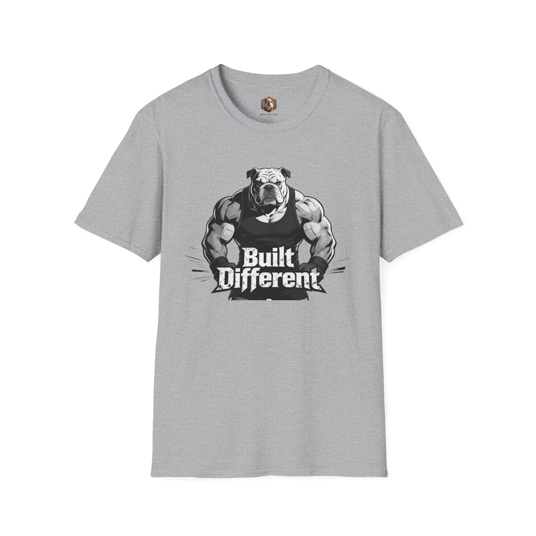 Built Different Bulldog T-Shirt