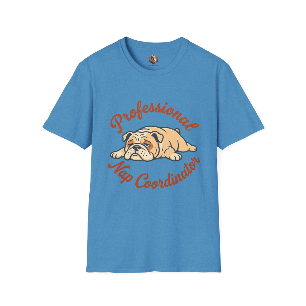 Professional Nap Coordinator Bulldog T-Shirt
