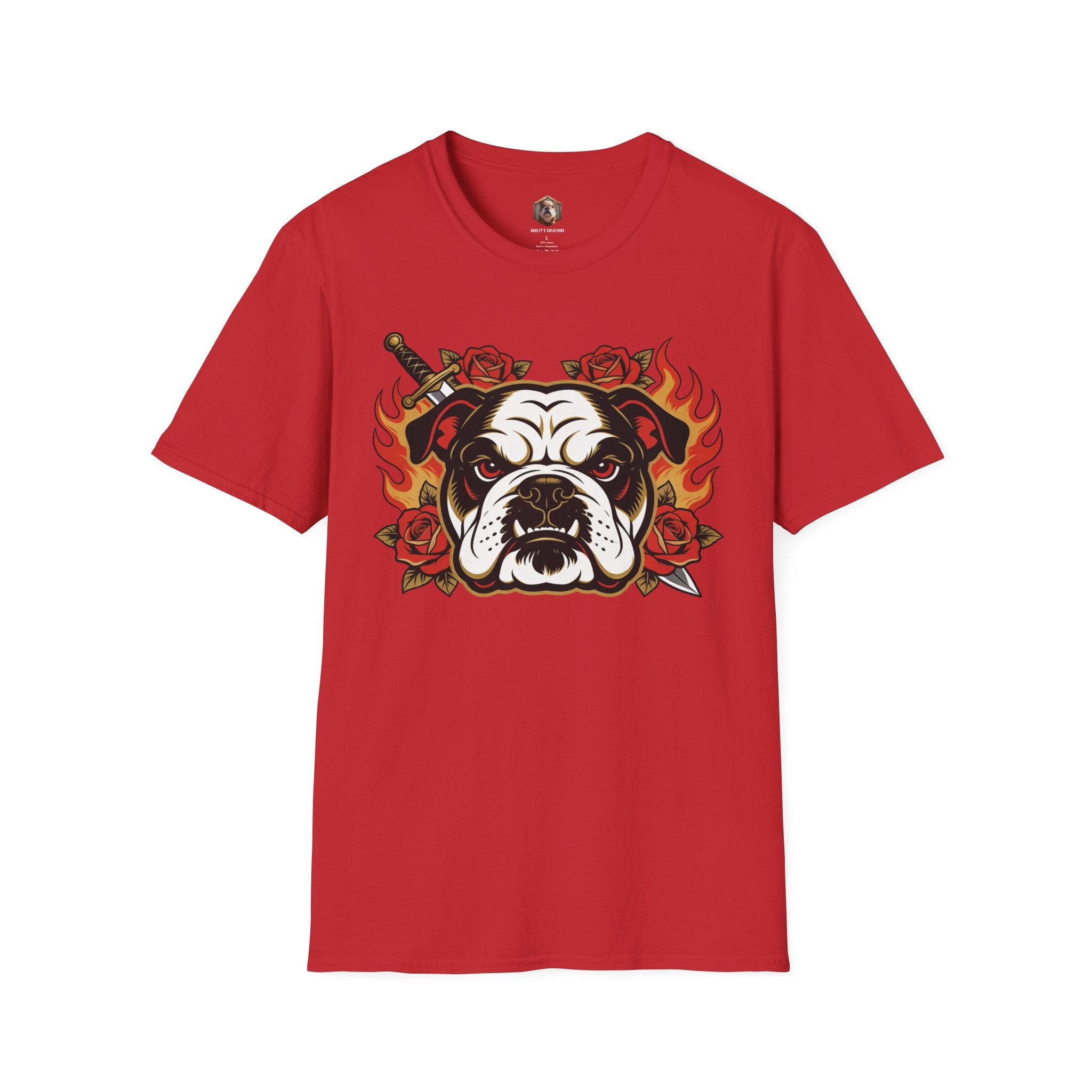Bulldog Flame T-Shirt
