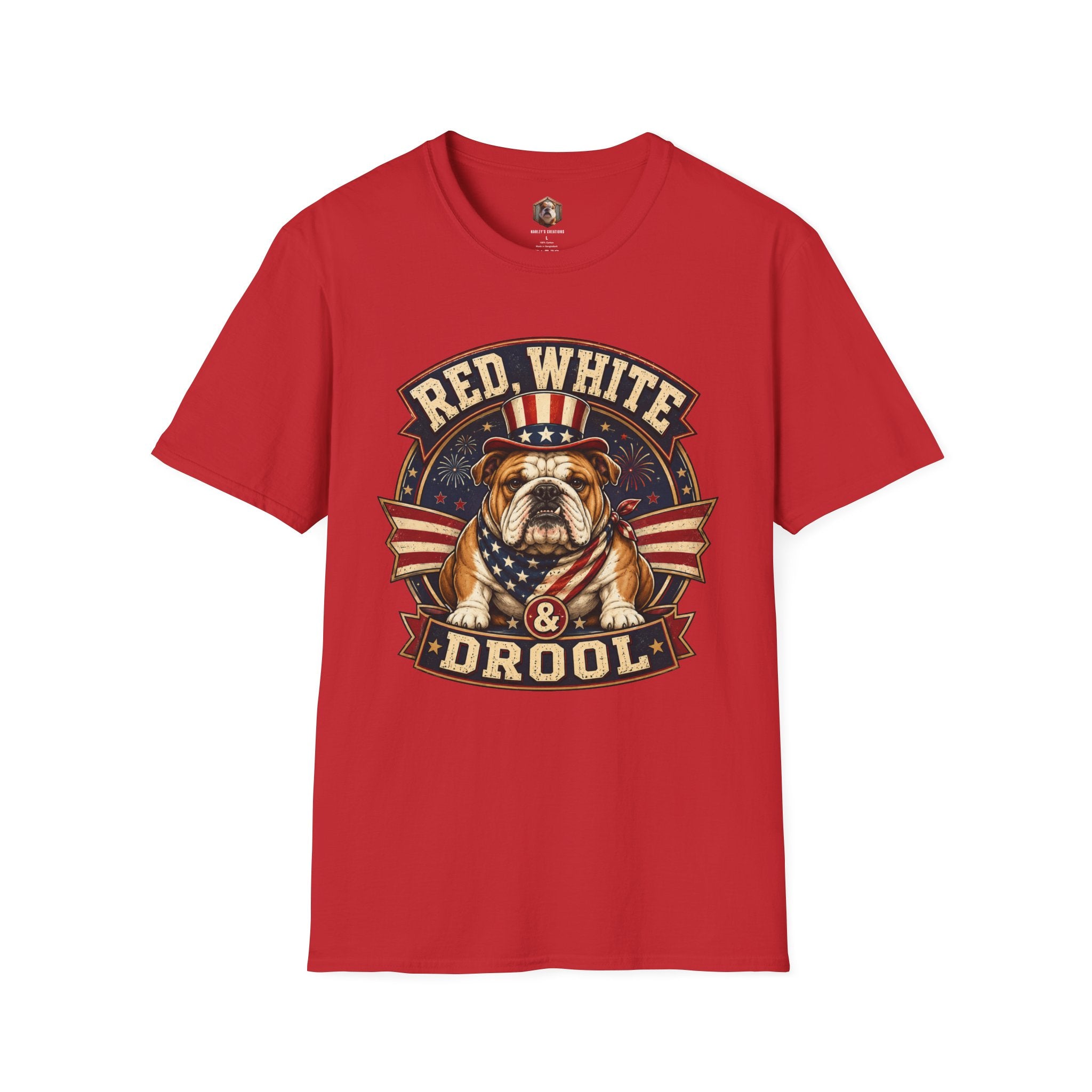 Red, White & Drool T-Shirt