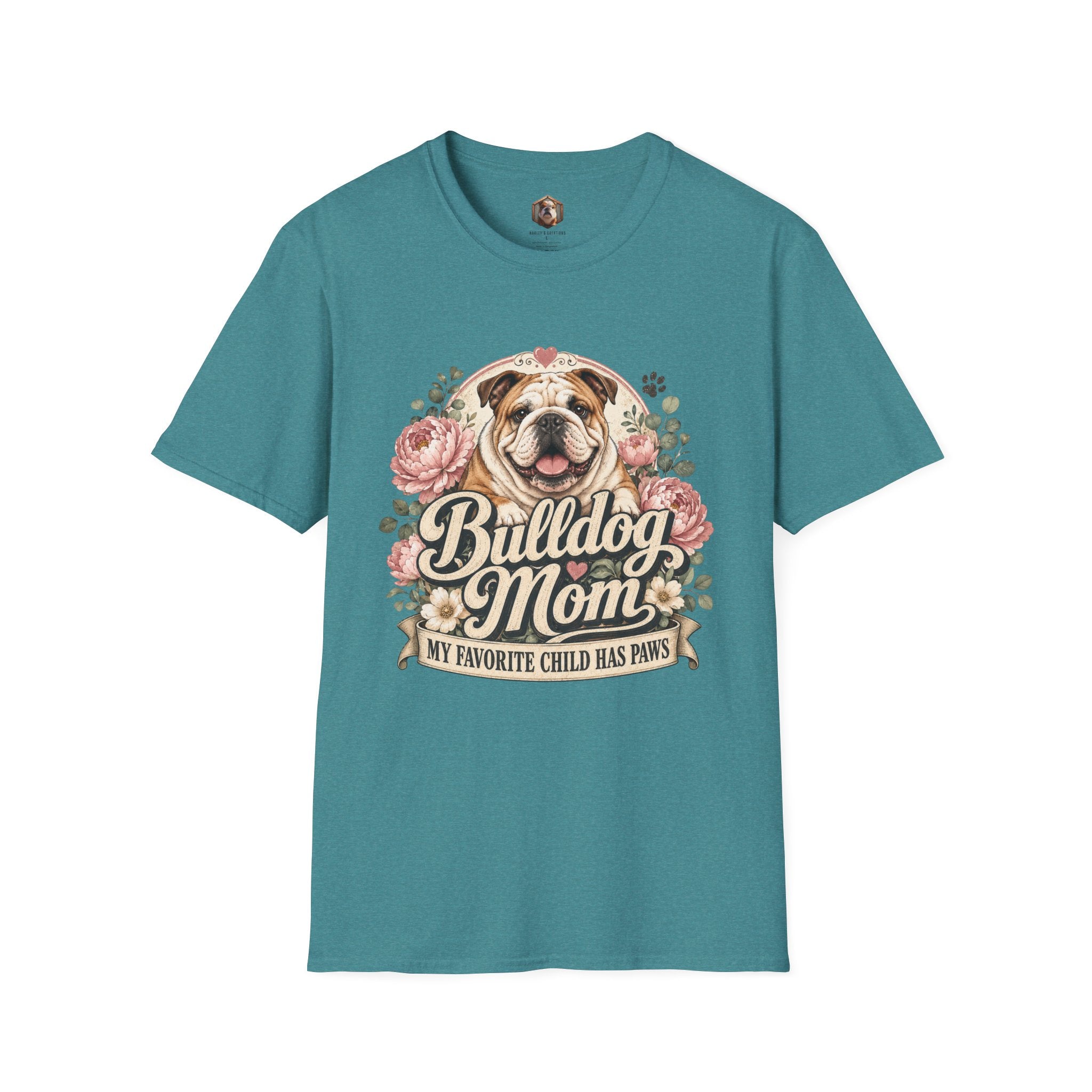 Bulldog Mom T-Shirt