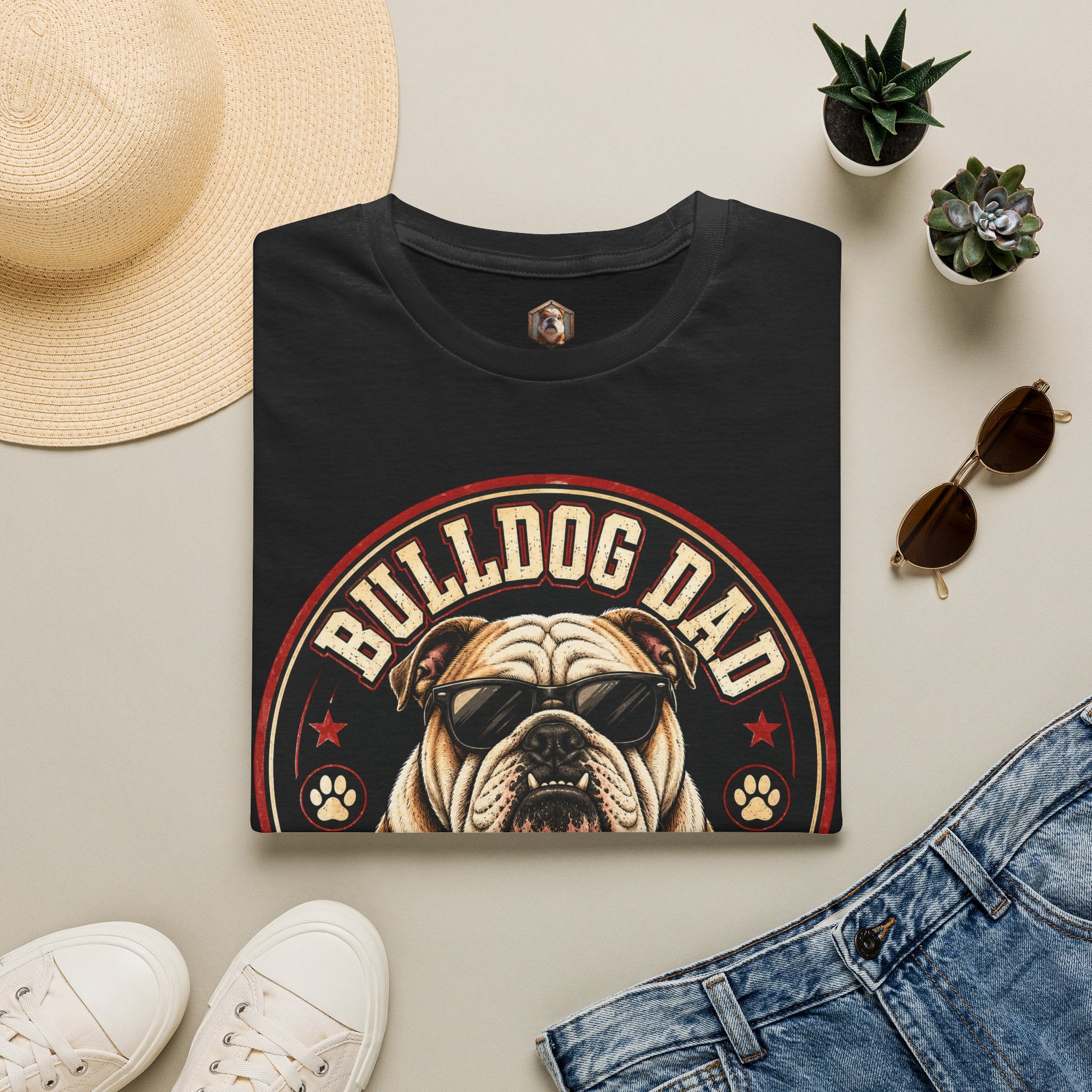 bulldog dad T-Shirt
