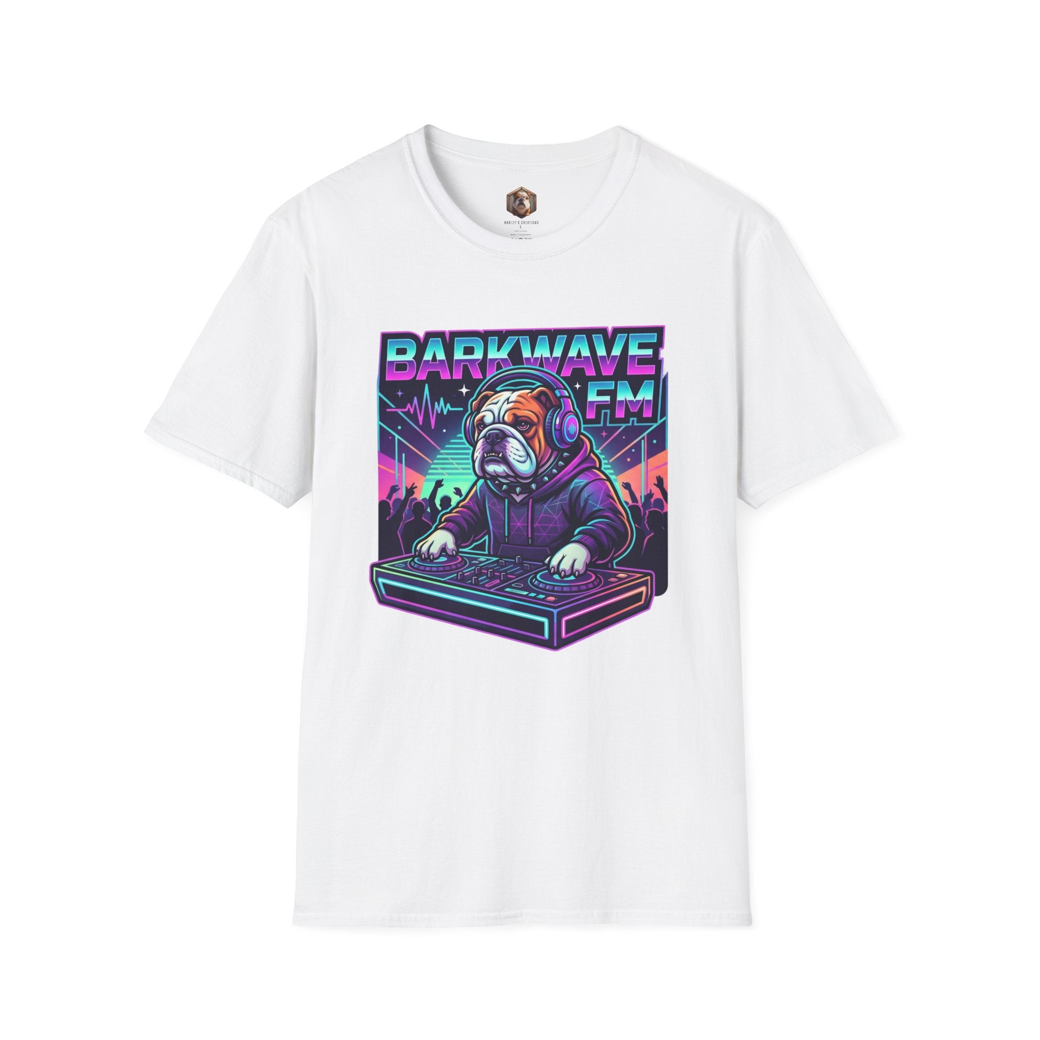 Barkwave FM Bulldog T-Shirt