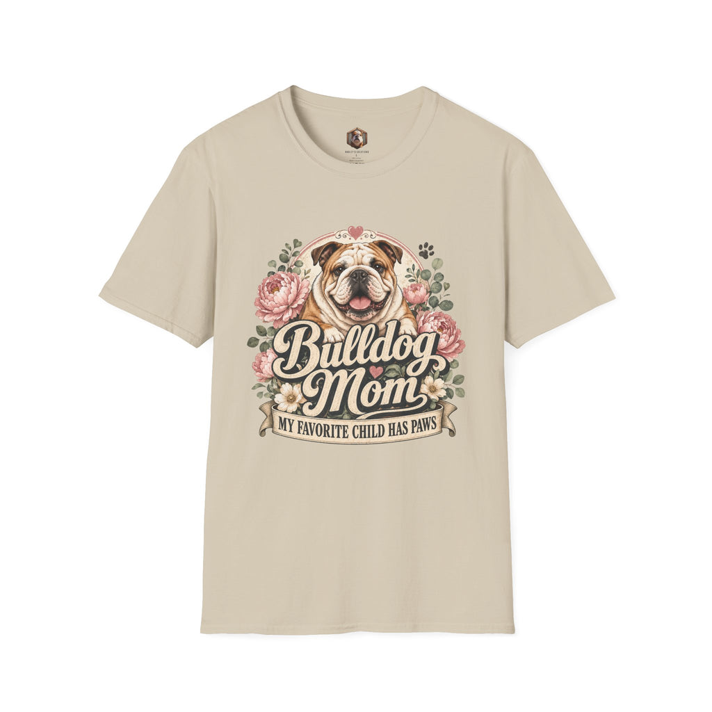 Bulldog Mom T-Shirt