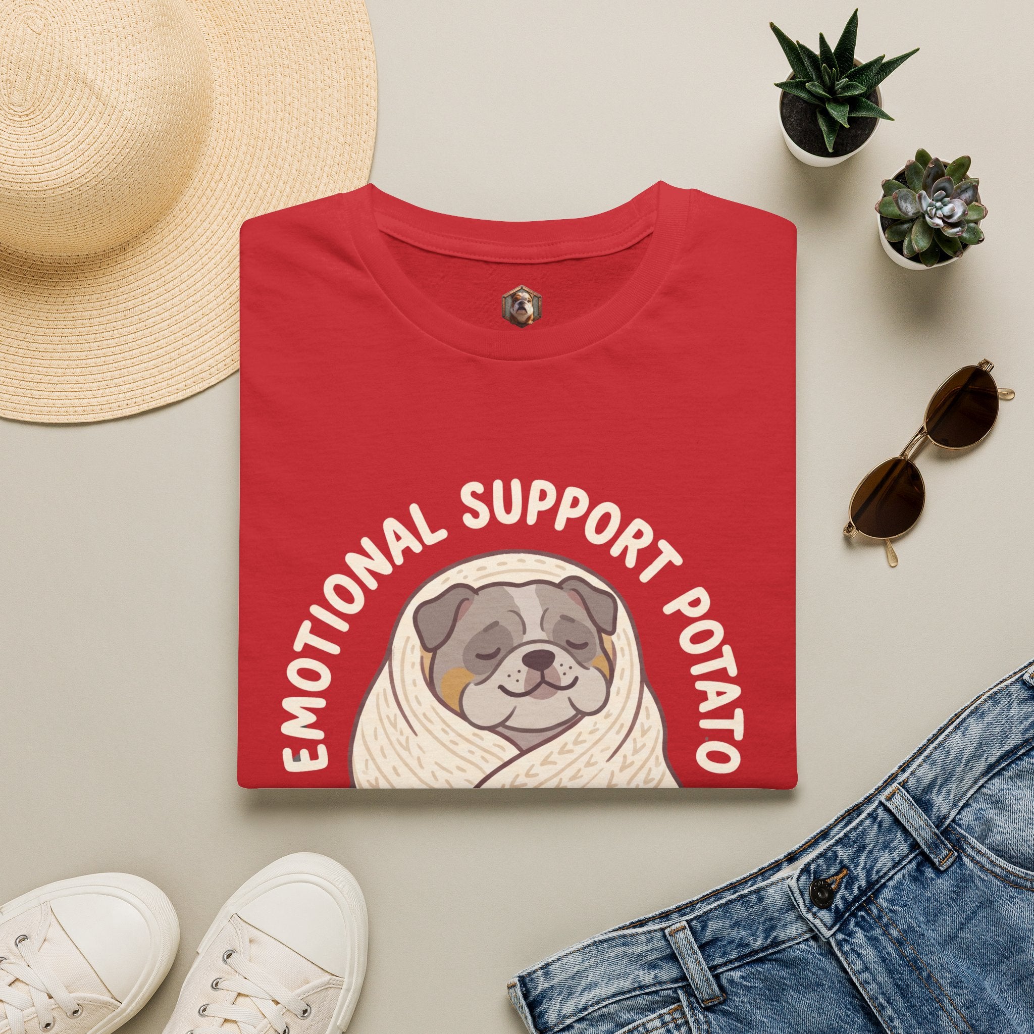 Emotional Support Potato T-Shirt