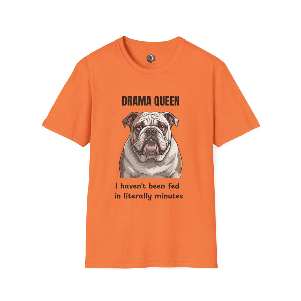 Drama Queen Bulldog T-Shirt