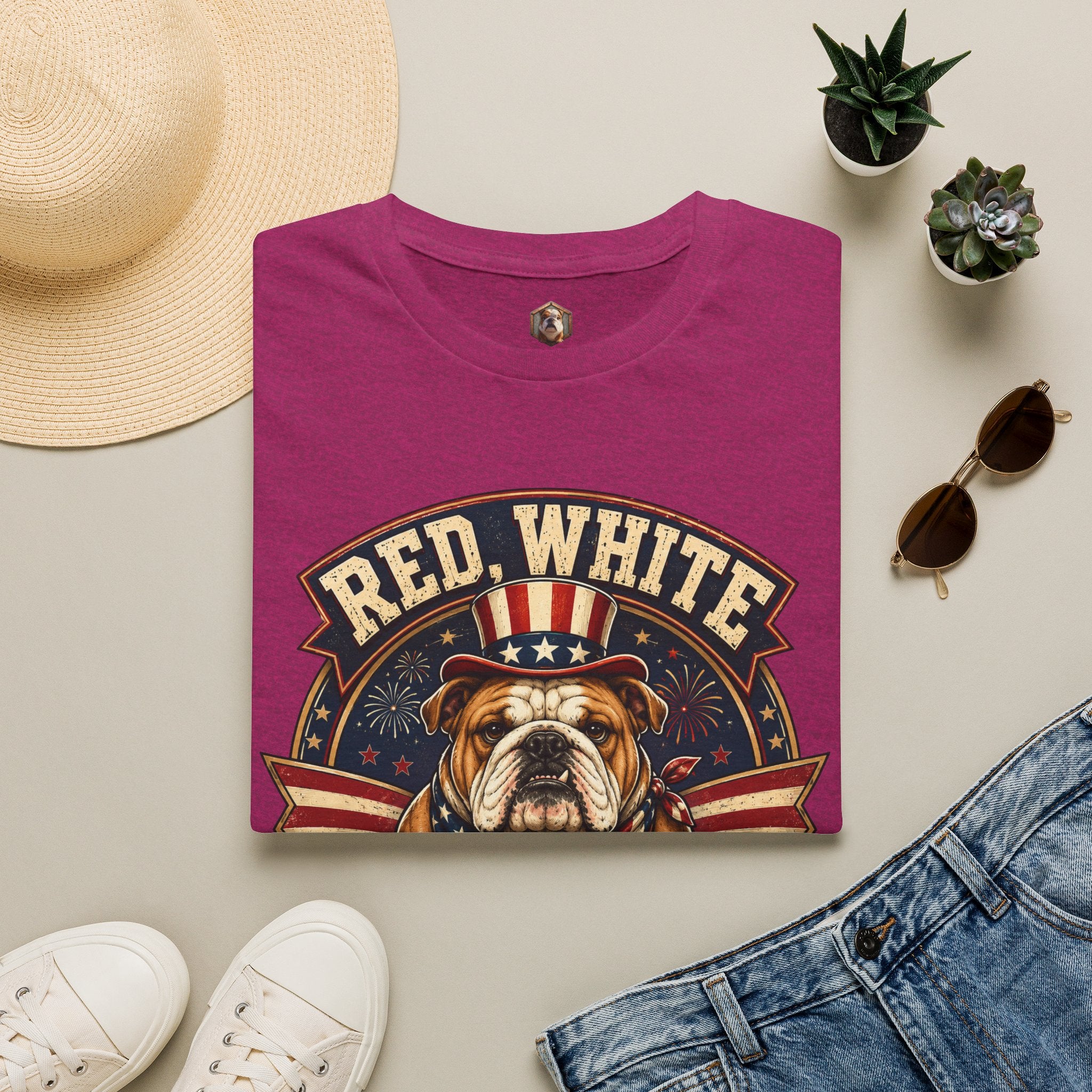 Red, White & Drool T-Shirt