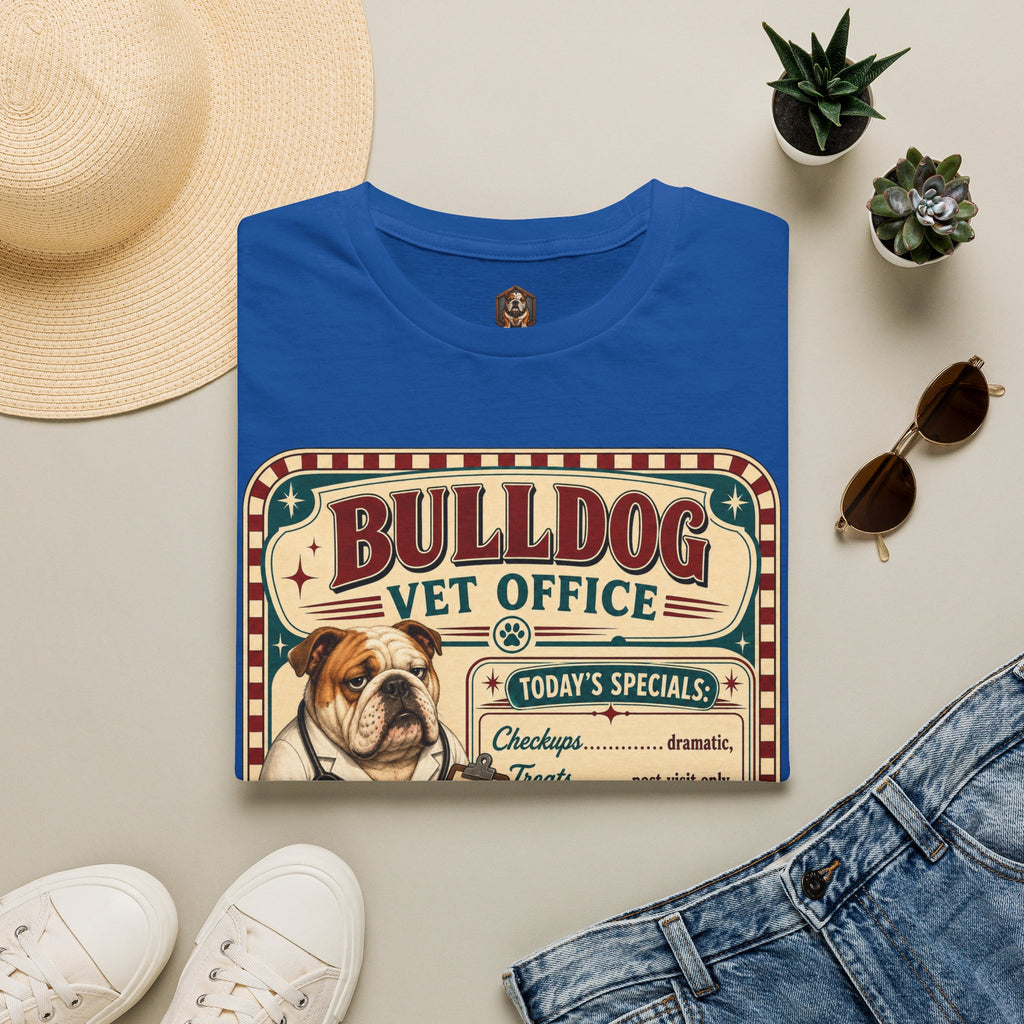 Bulldog Vet Office T-Shirt