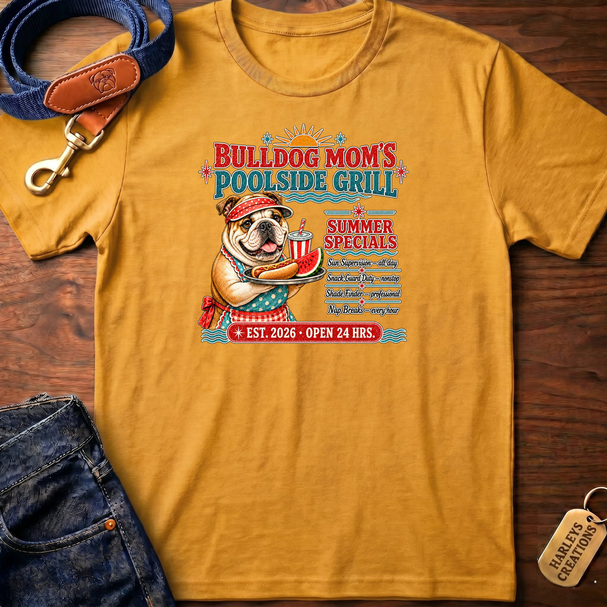 Mom's Poolside Grill T-Shirt