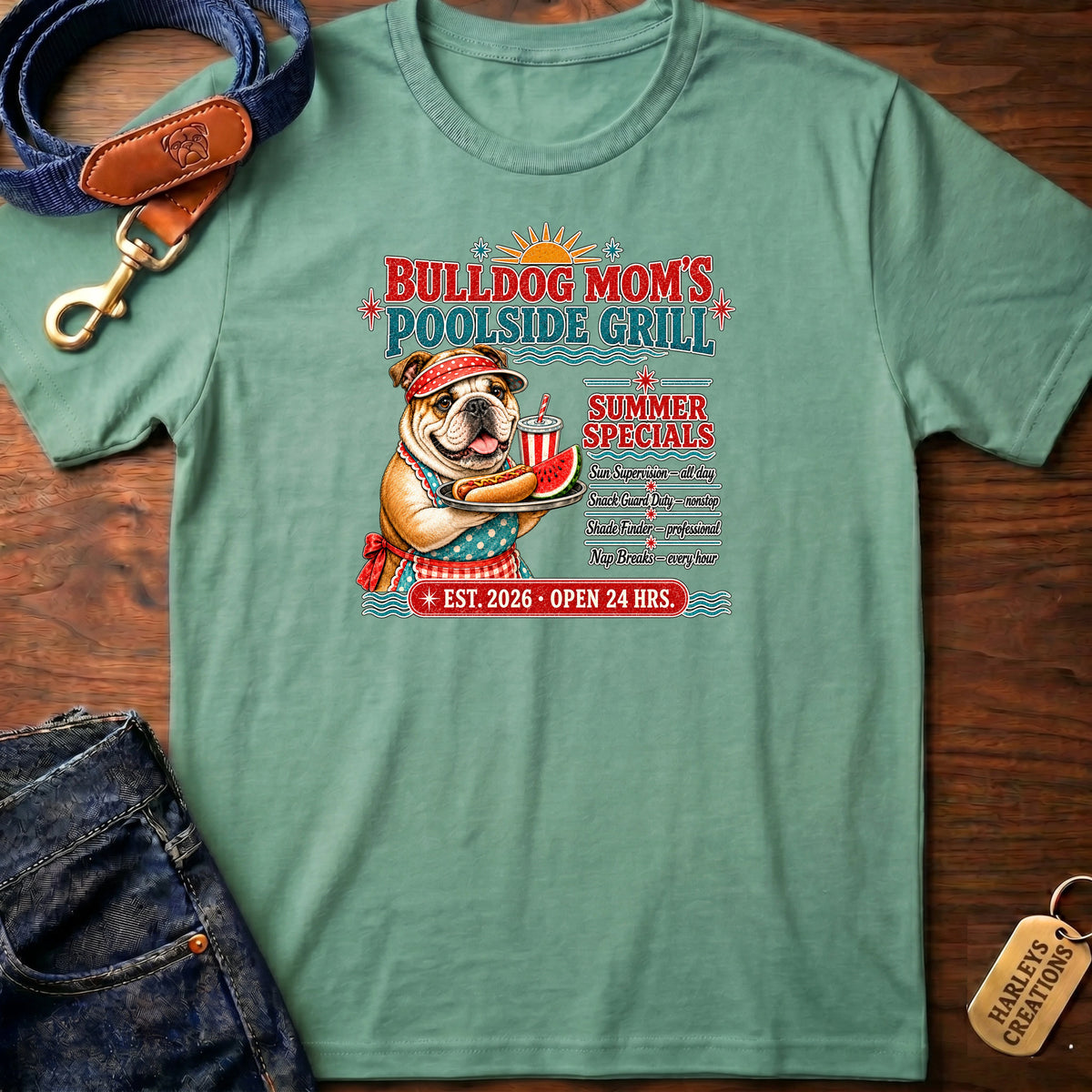 Mom's Poolside Grill T-Shirt