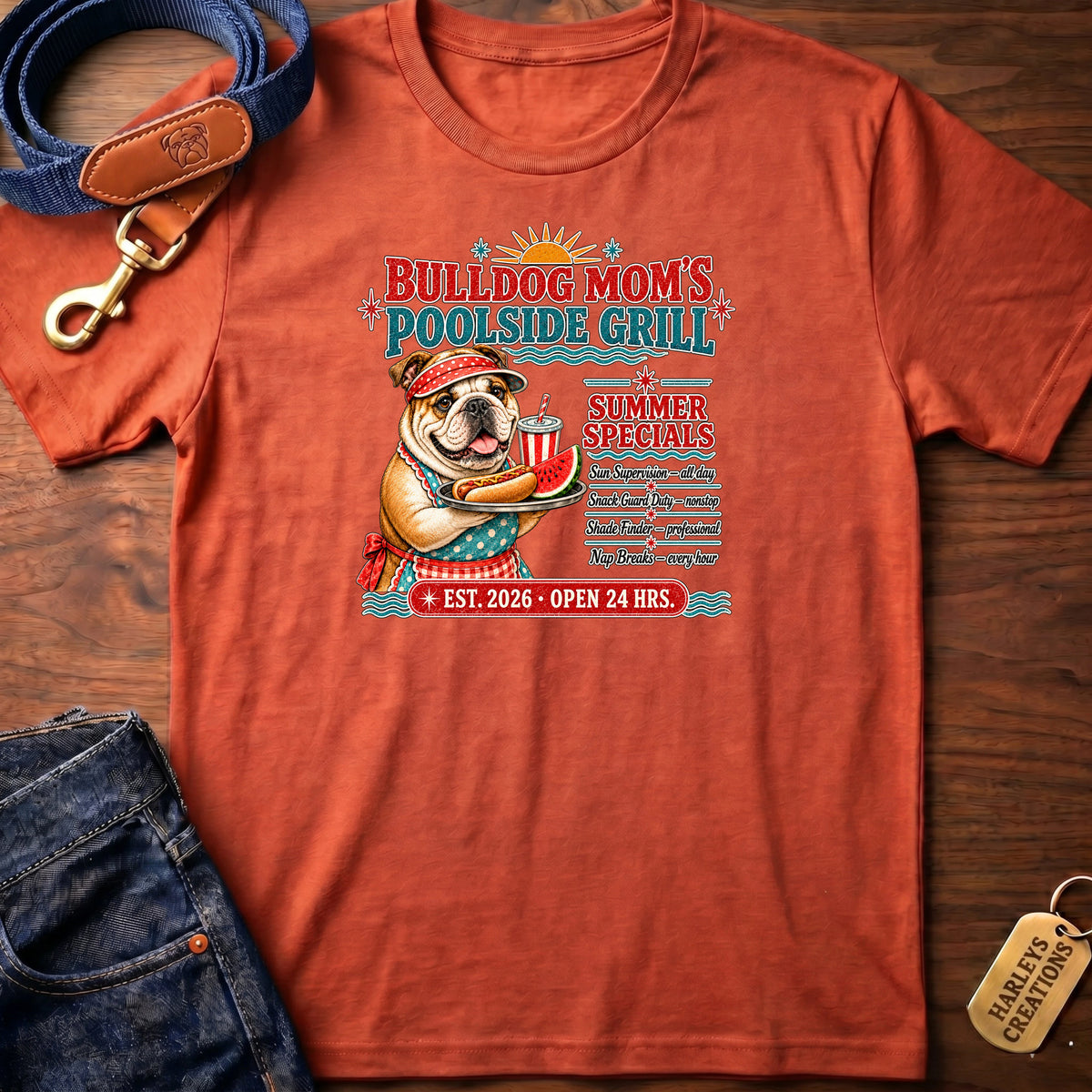 Mom's Poolside Grill T-Shirt