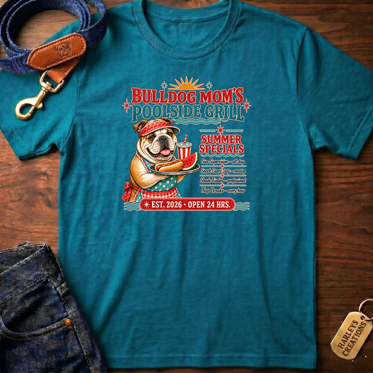 Mom's Poolside Grill T-Shirt