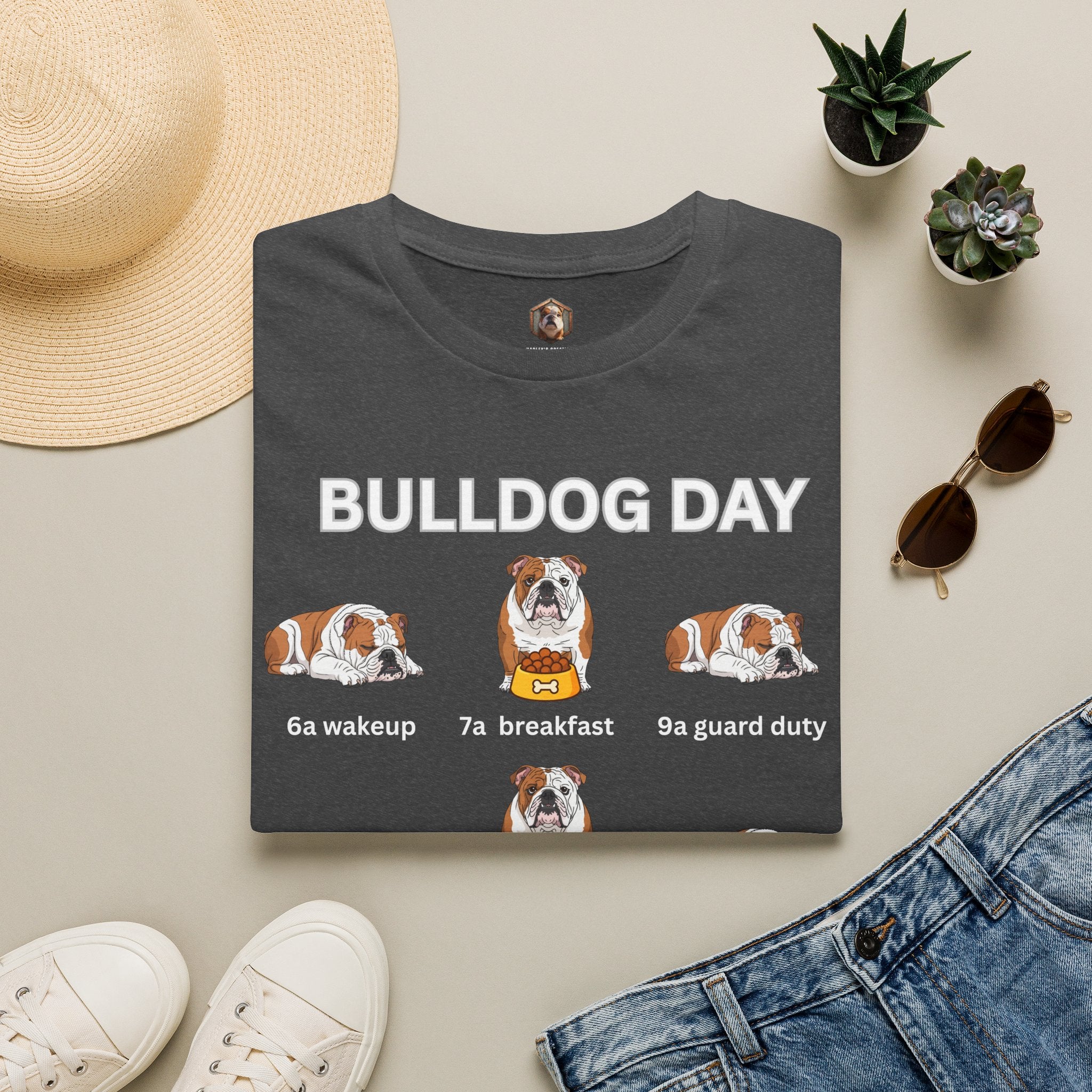 Bulldog Day Schedule T-Shirt