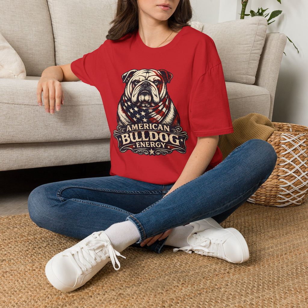 Patriotic Bulldog T-Shirt
