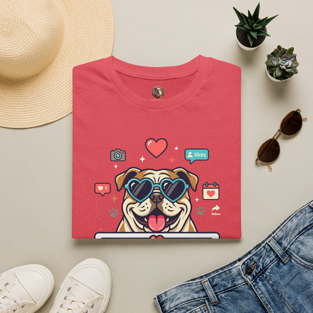 Slide to Accept Bulldog Kisses T-shirt