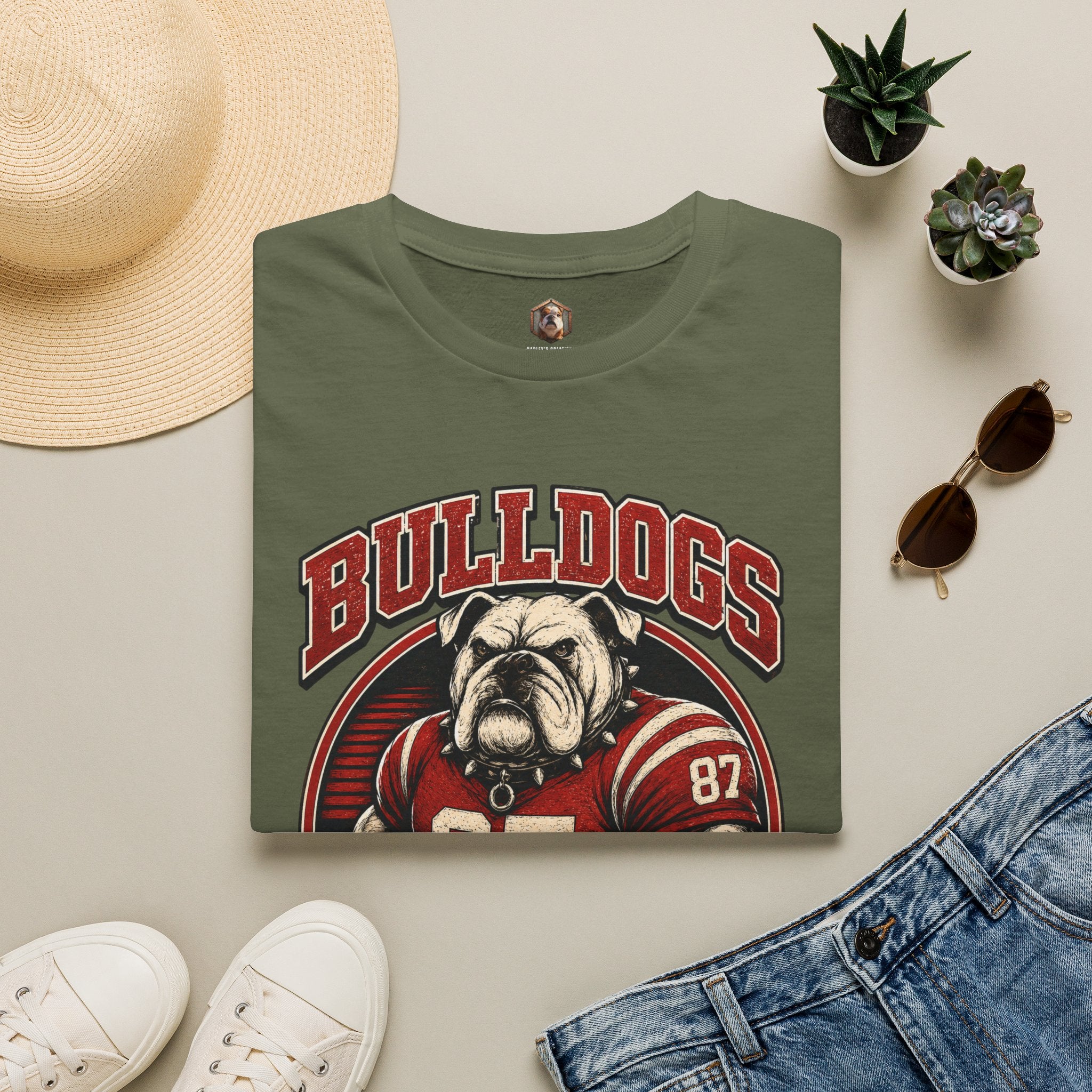 Bulldogs Football T-Shirt
