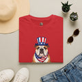Patriotic Bulldog T-Shirt