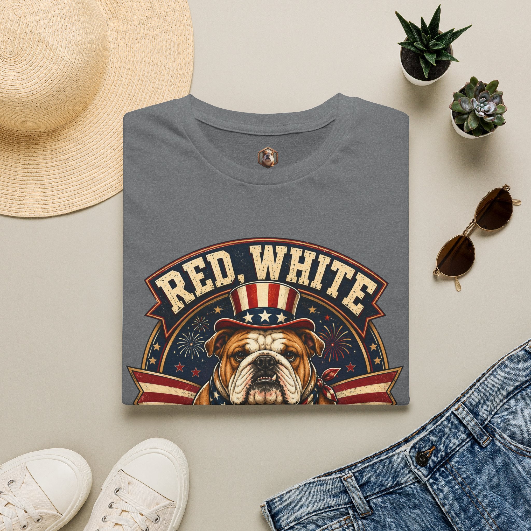 Red, White & Drool T-Shirt