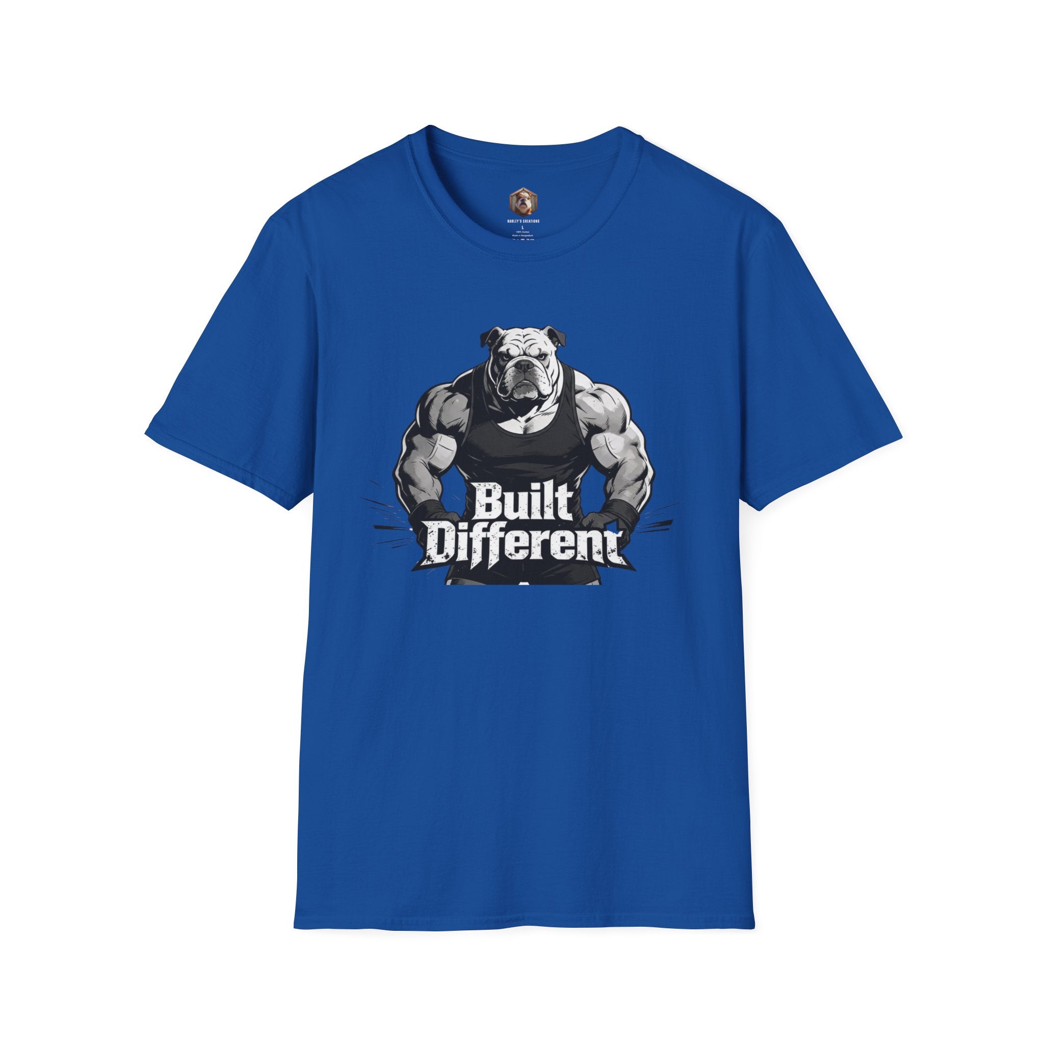 Built Different Bulldog T-Shirt